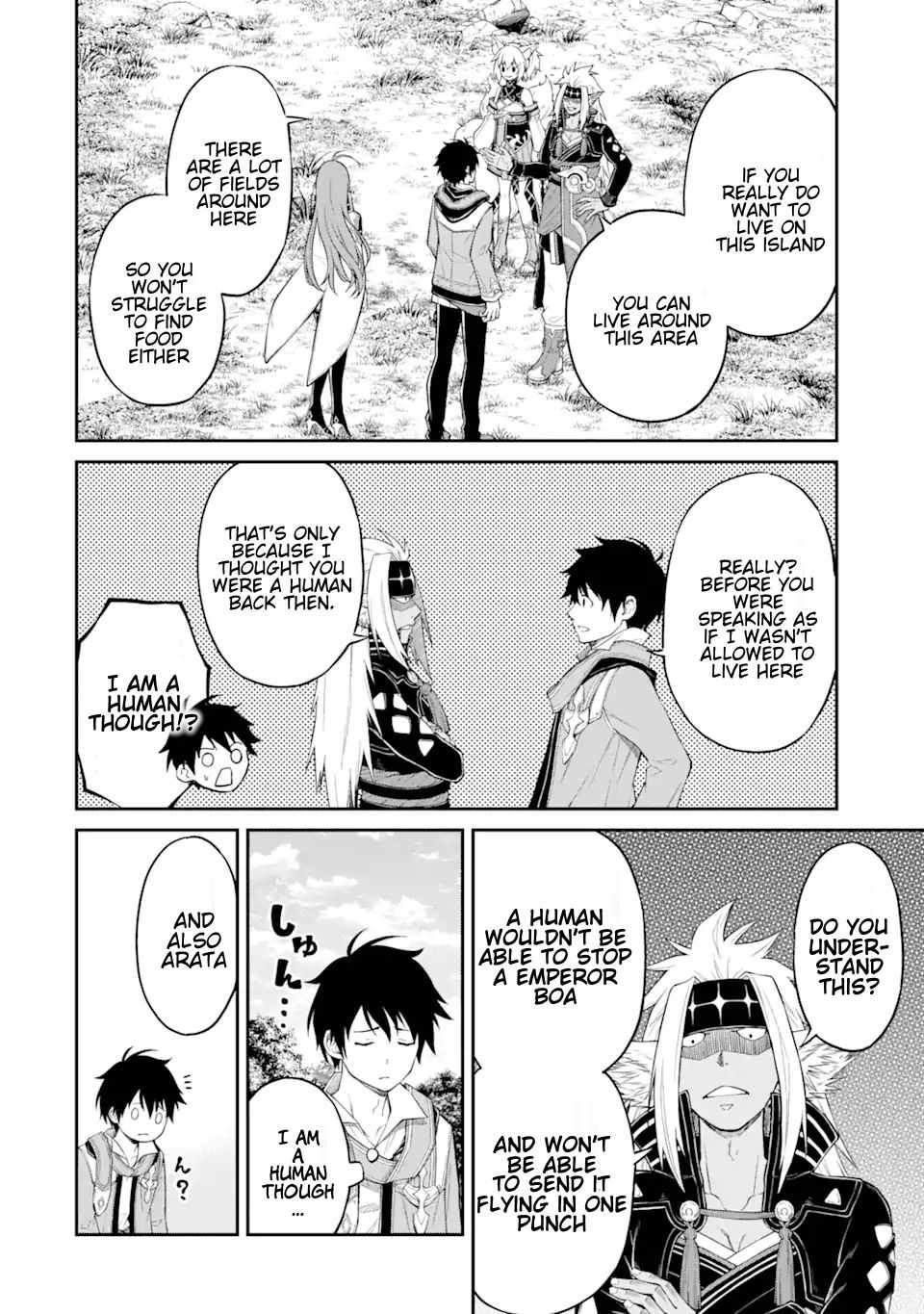 I Was Reincarnated on an Island Where the Strongest Species Live So I Will Enjoy a Peaceful Life on This Island Chapter 4.1 - Page 4