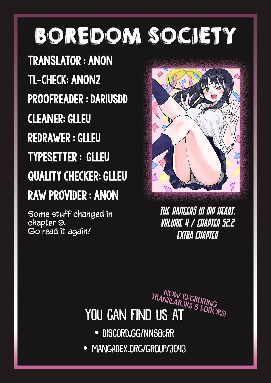 The Dangers in My Heart Chapter 52.2 - Page 6