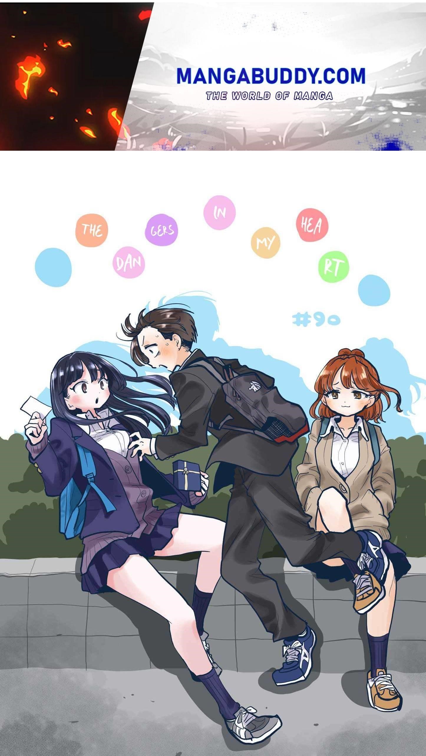 The Dangers in My Heart Chapter 90 - Page 1