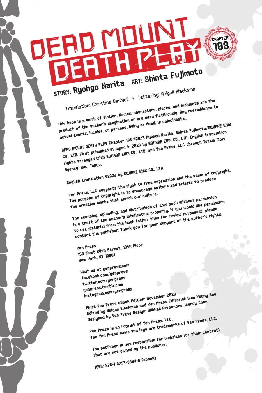 Dead Mount Death Play Chapter 108 - Page 22