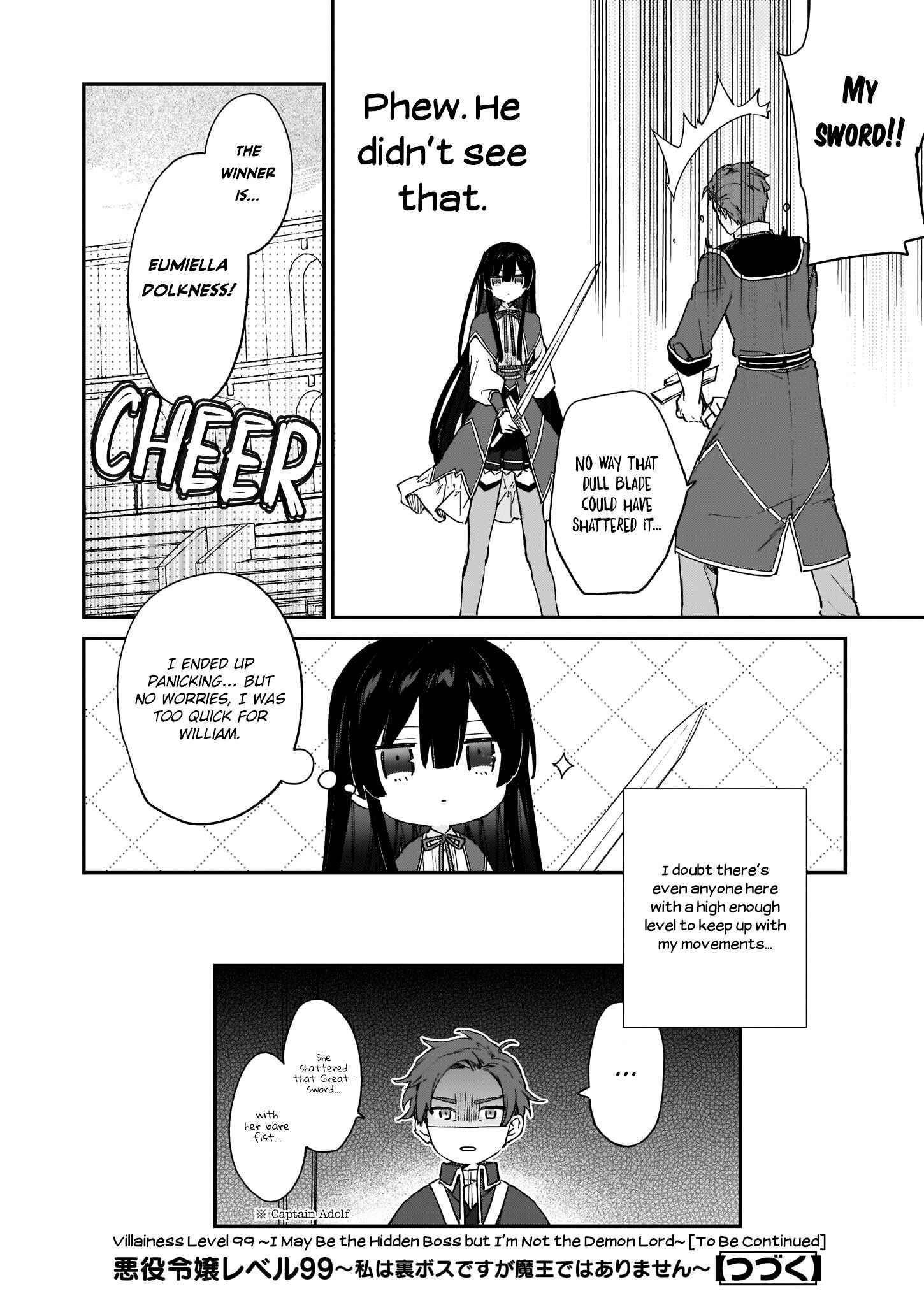 Villainess Level 99 ~I May Be The Hidden Boss But I’m Not The Demon Lord~ Chapter 10.2 - Page 12