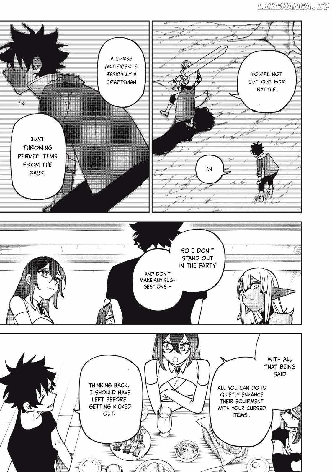 My S-Rank Party Fired Me for Being a Cursificer ~ I Can Only Make “Cursed Items”, but They’re Artifact Class! Chapter 31.2 - Page 5