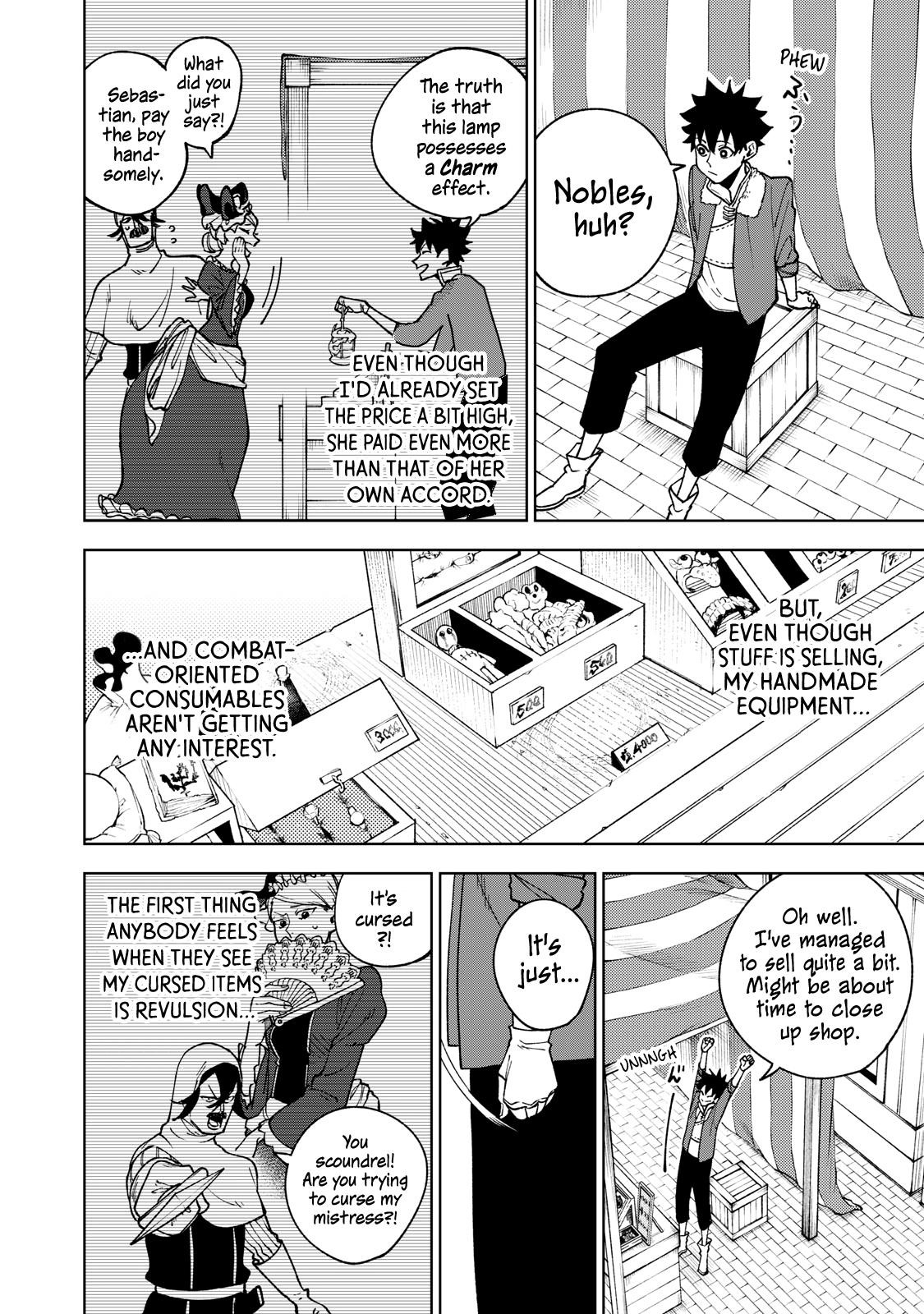 My S-Rank Party Fired Me for Being a Cursificer ~ I Can Only Make “Cursed Items”, but They’re Artifact Class! Chapter 4 - Page 20