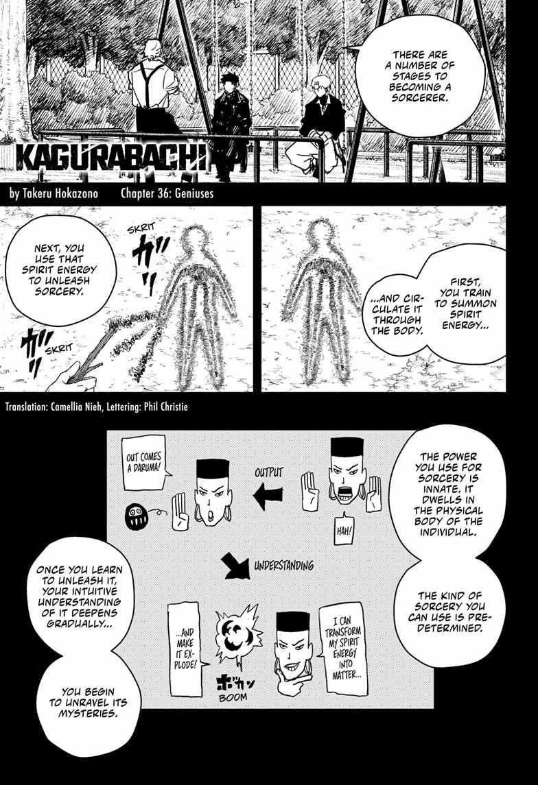 Kagurabachi Chapter 36 - Page 1