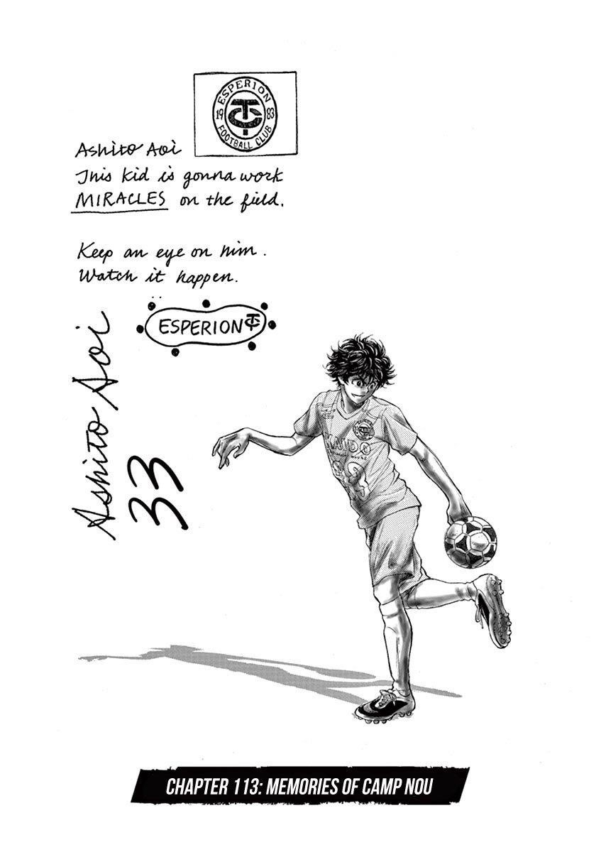 Ao Ashi Chapter 113 - Page 2