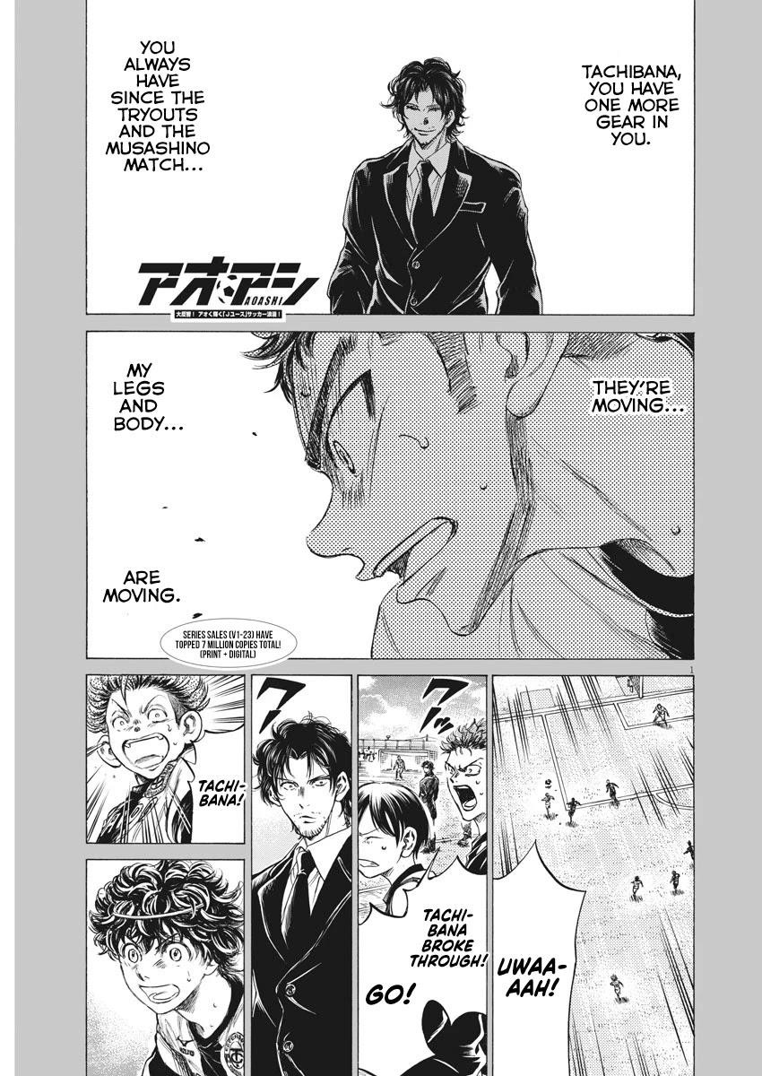 Ao Ashi Chapter 250 - Page 2