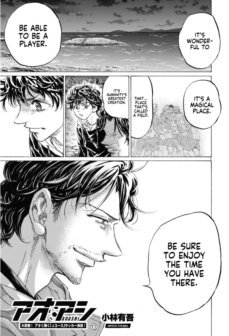 Ao Ashi Chapter 337 - Page 5