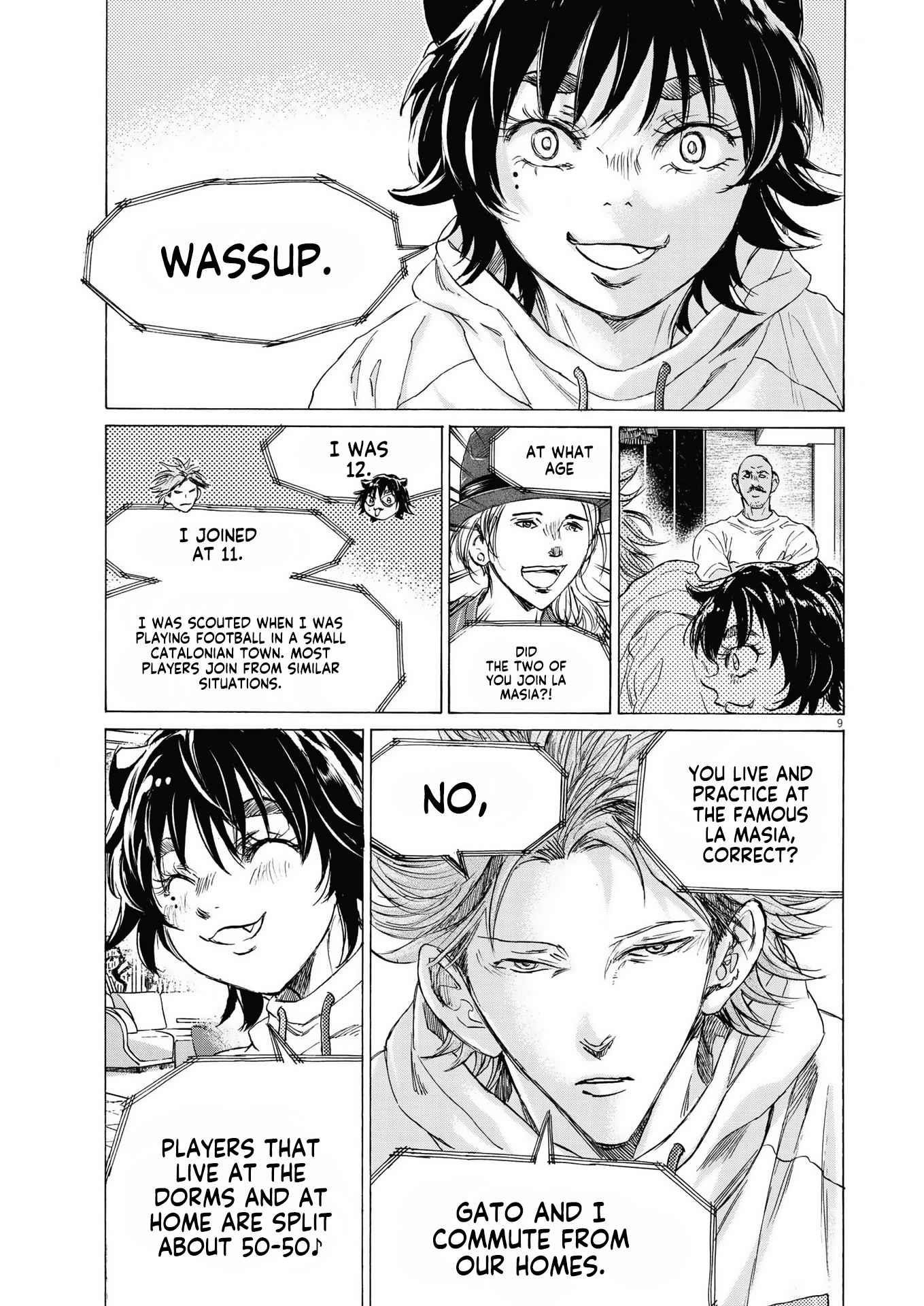 Ao Ashi Chapter 340 - Page 9