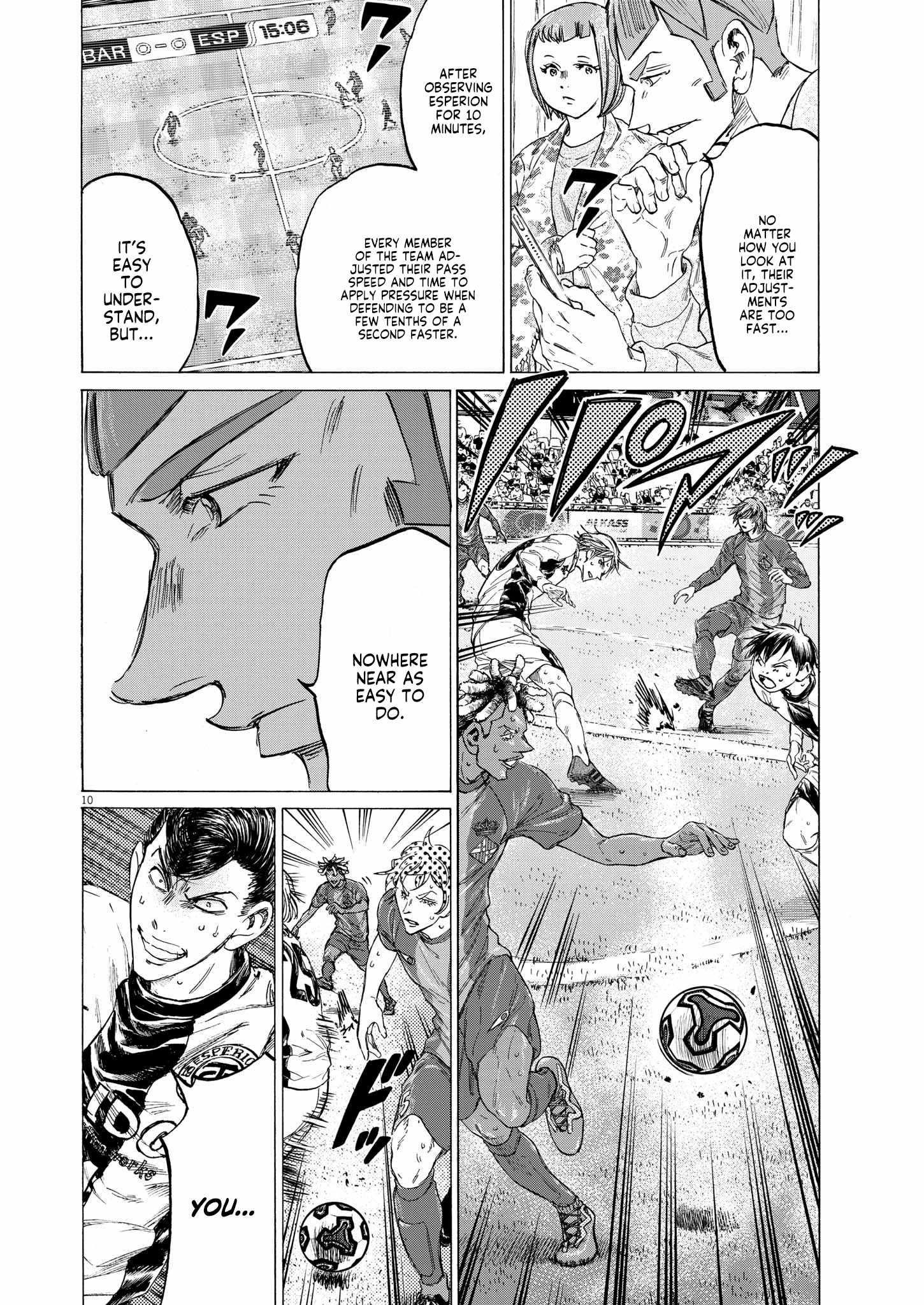 Ao Ashi Chapter 354 - Page 10