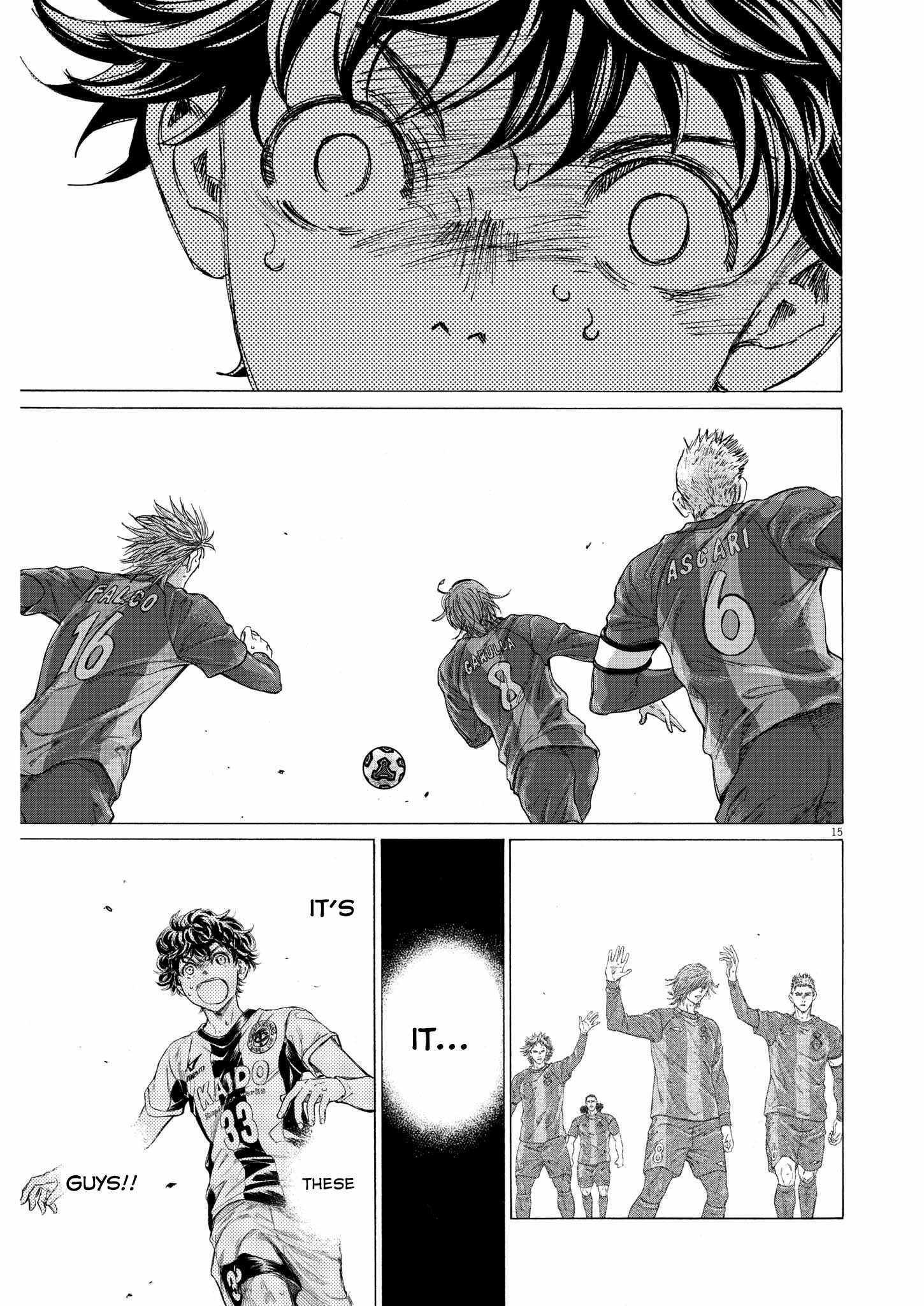 Ao Ashi Chapter 354 - Page 15