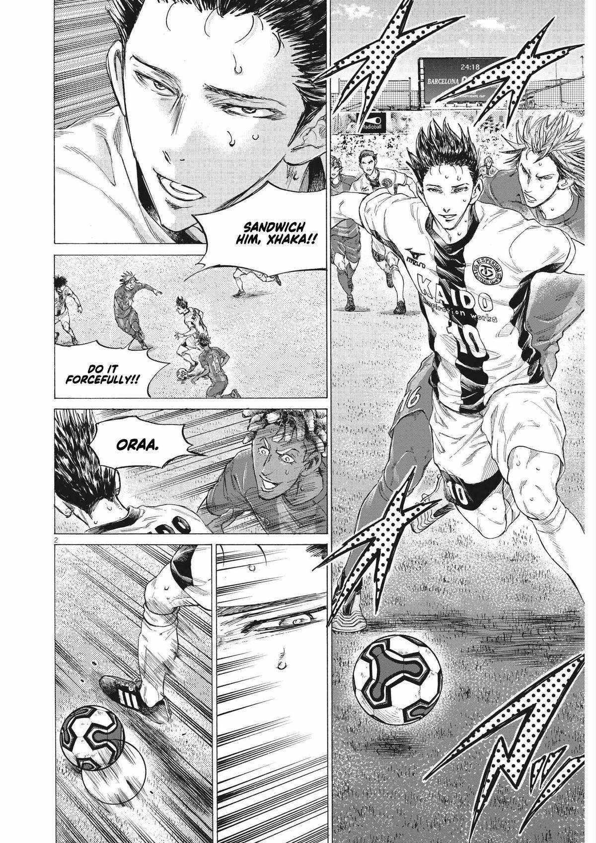 Ao Ashi Chapter 357 - Page 2