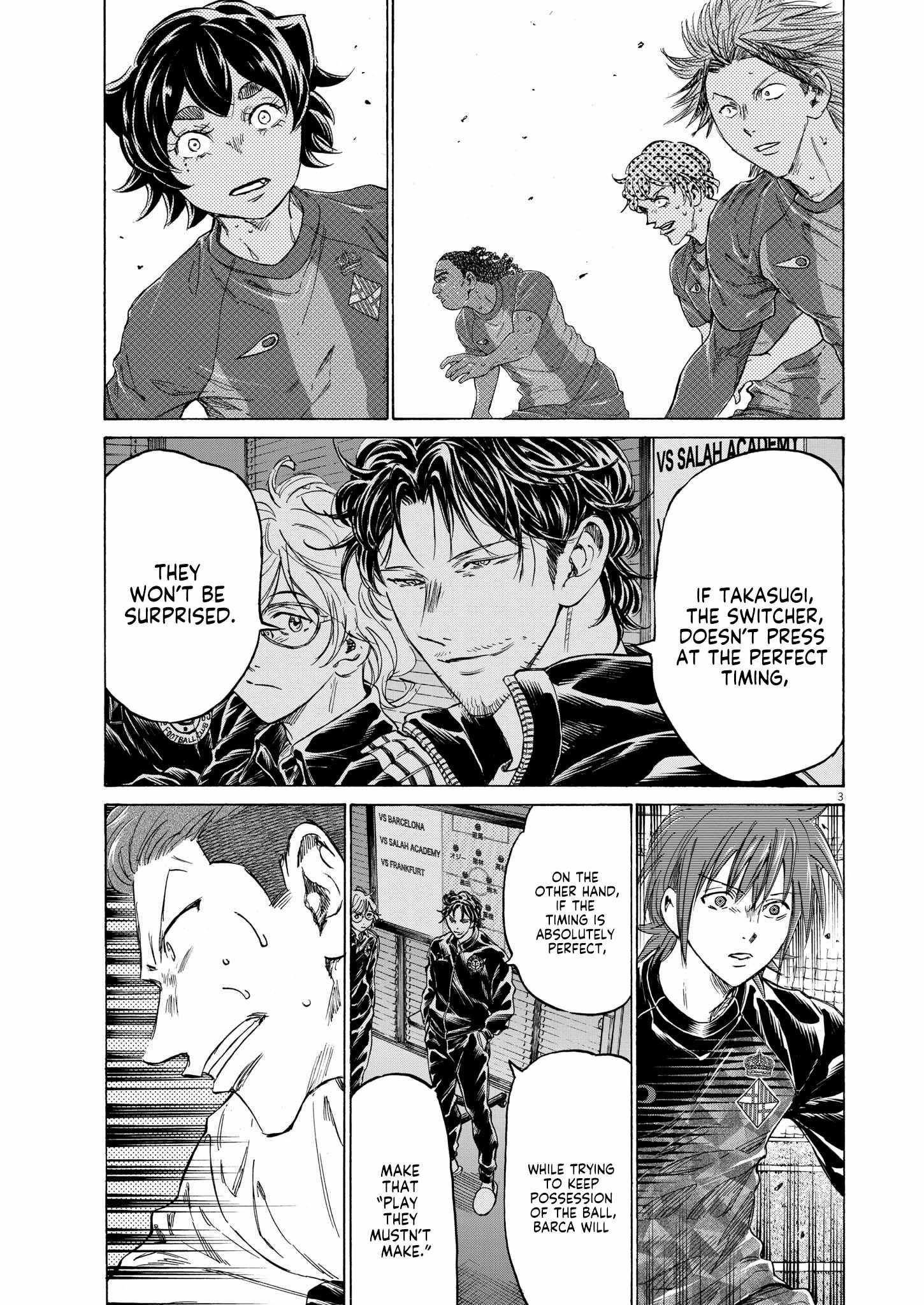 Ao Ashi Chapter 365 - Page 3