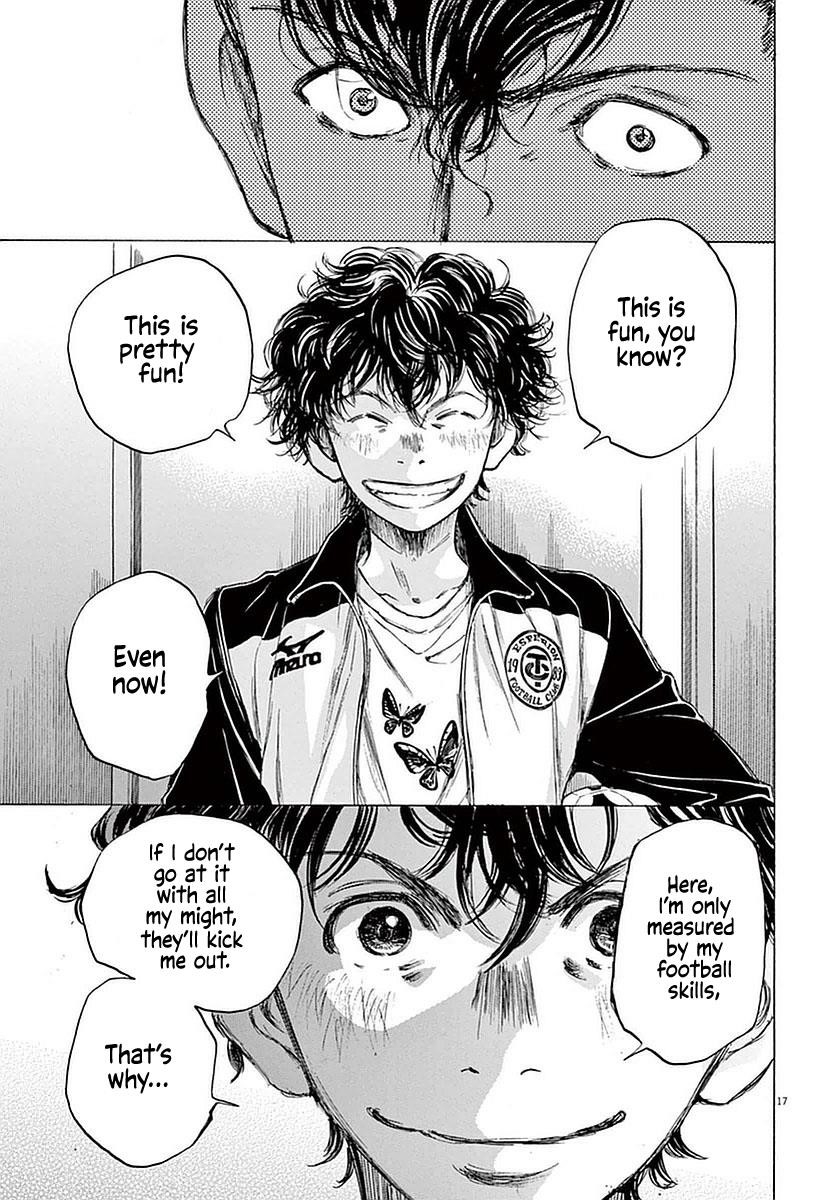Ao Ashi Chapter 37 - Page 17
