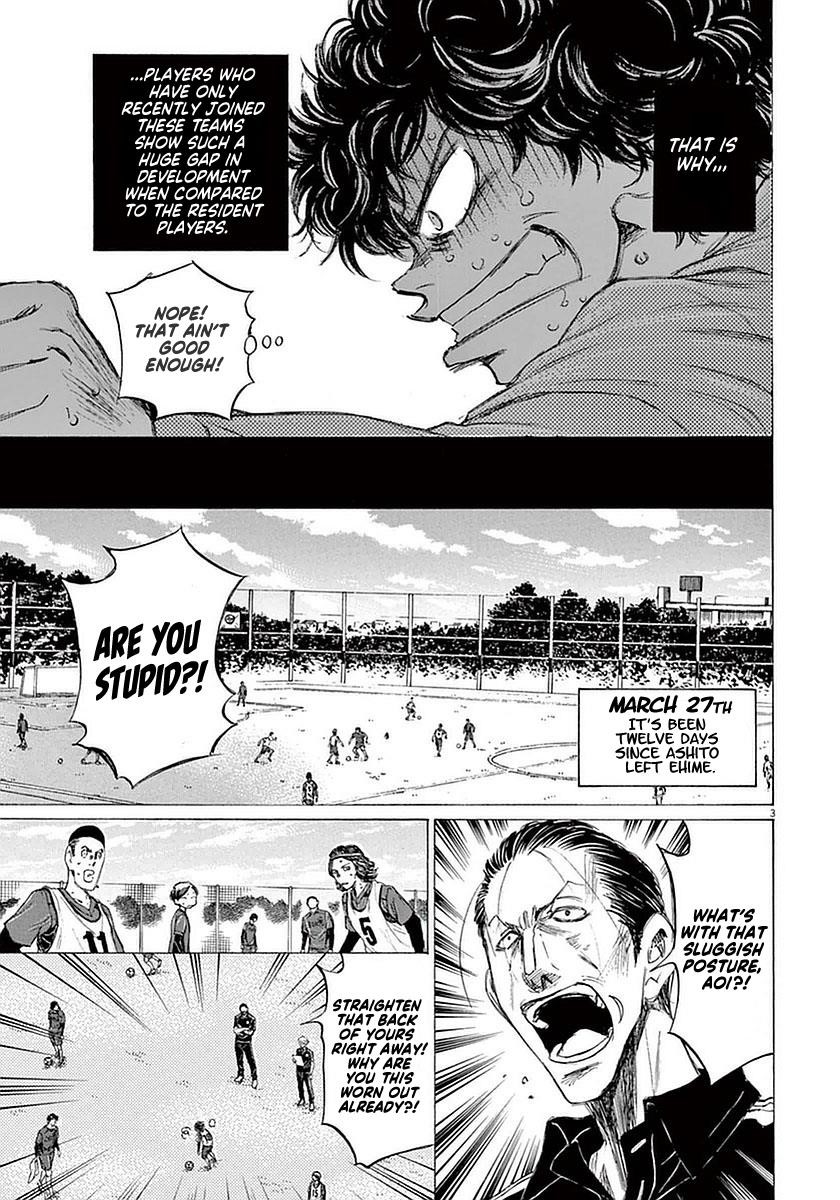 Ao Ashi Chapter 37 - Page 3