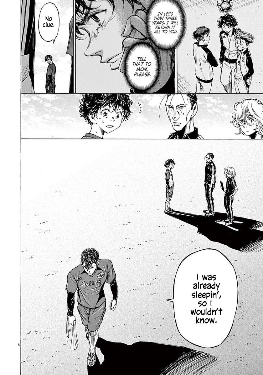 Ao Ashi Chapter 37 - Page 8