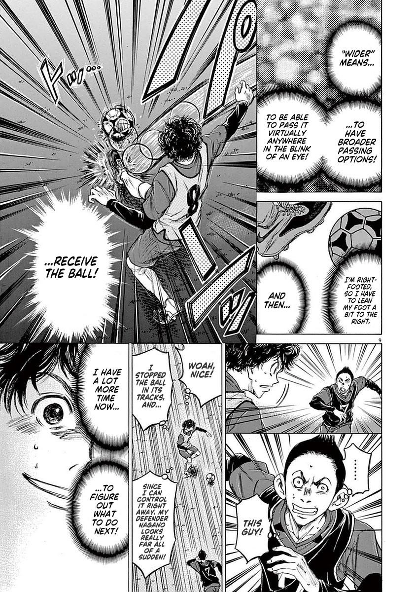 Ao Ashi Chapter 39 - Page 9