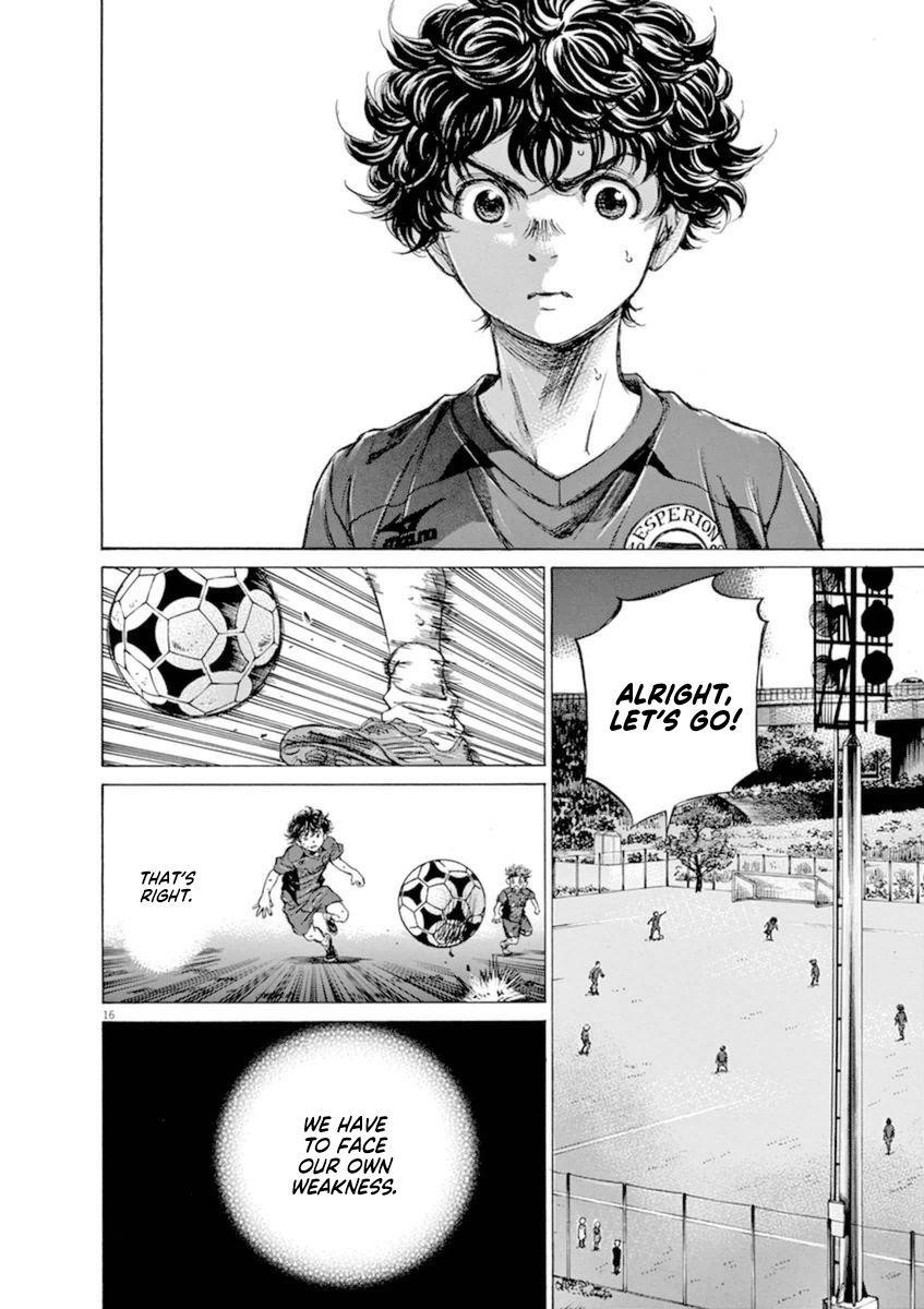 Ao Ashi Chapter 92 - Page 16