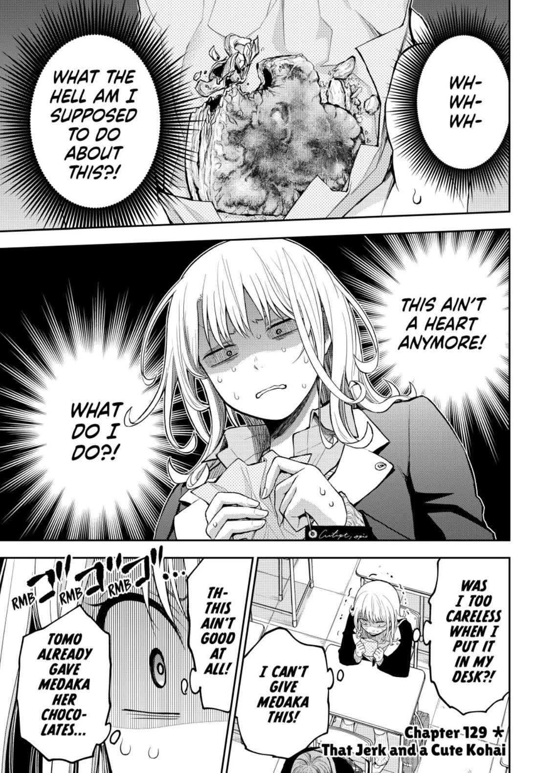 My Cuteness Isn’t Understood By Kuroiwa Medaka Chapter 129 - Page 1