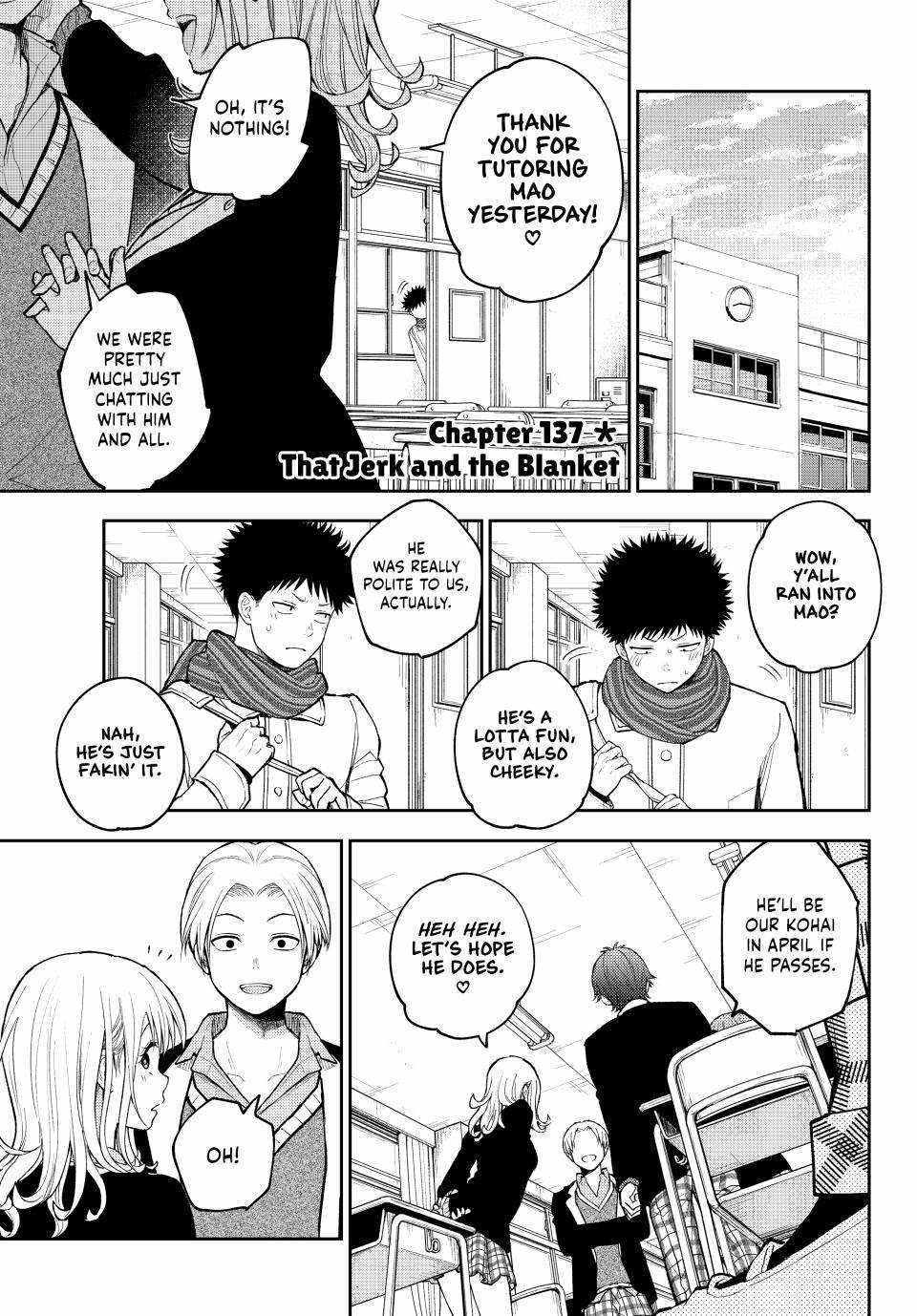 My Cuteness Isn’t Understood By Kuroiwa Medaka Chapter 137 - Page 1