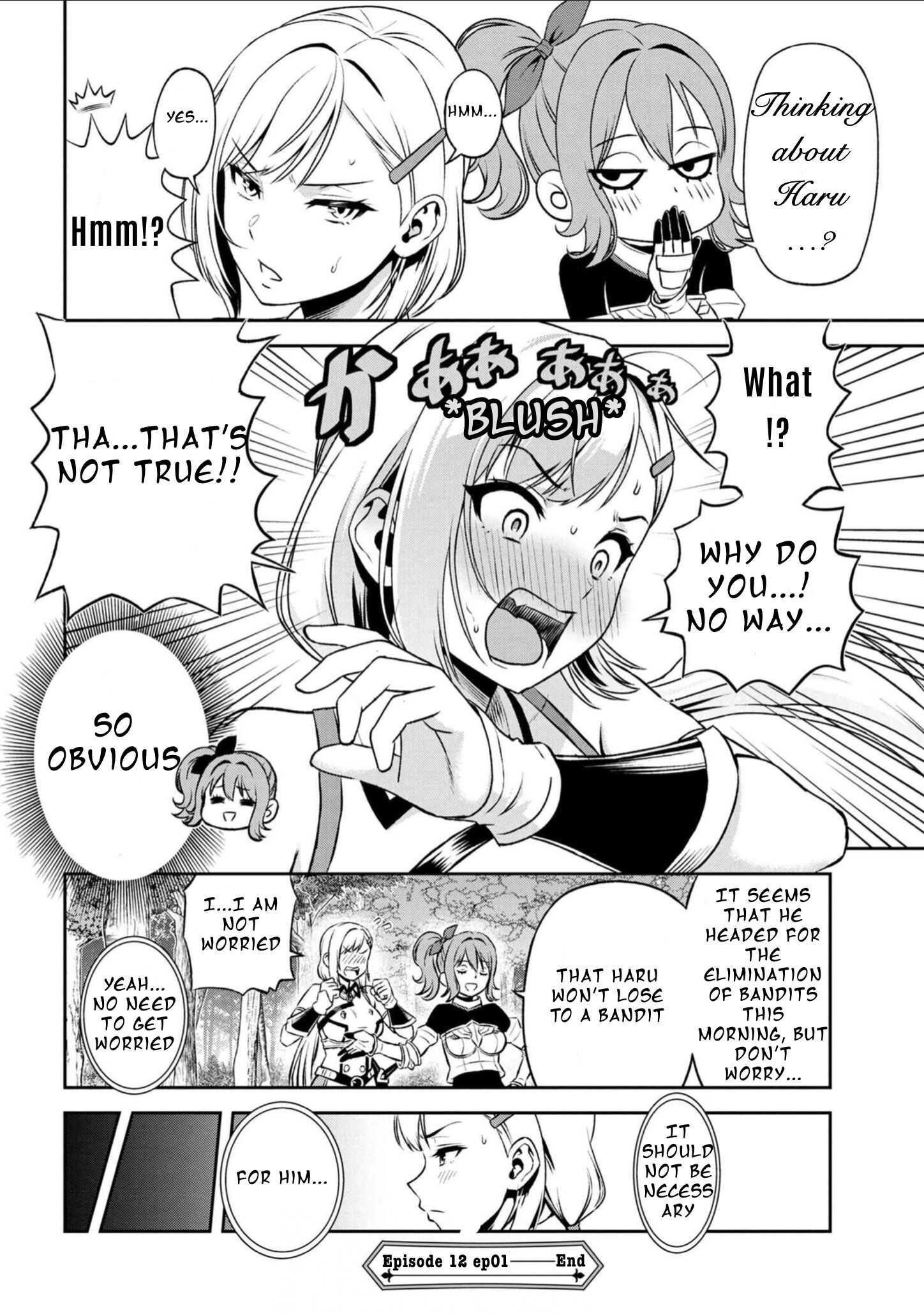 Older Elite Knight Is Cute Only In Front Of Me Chapter 12.1 - Page 6