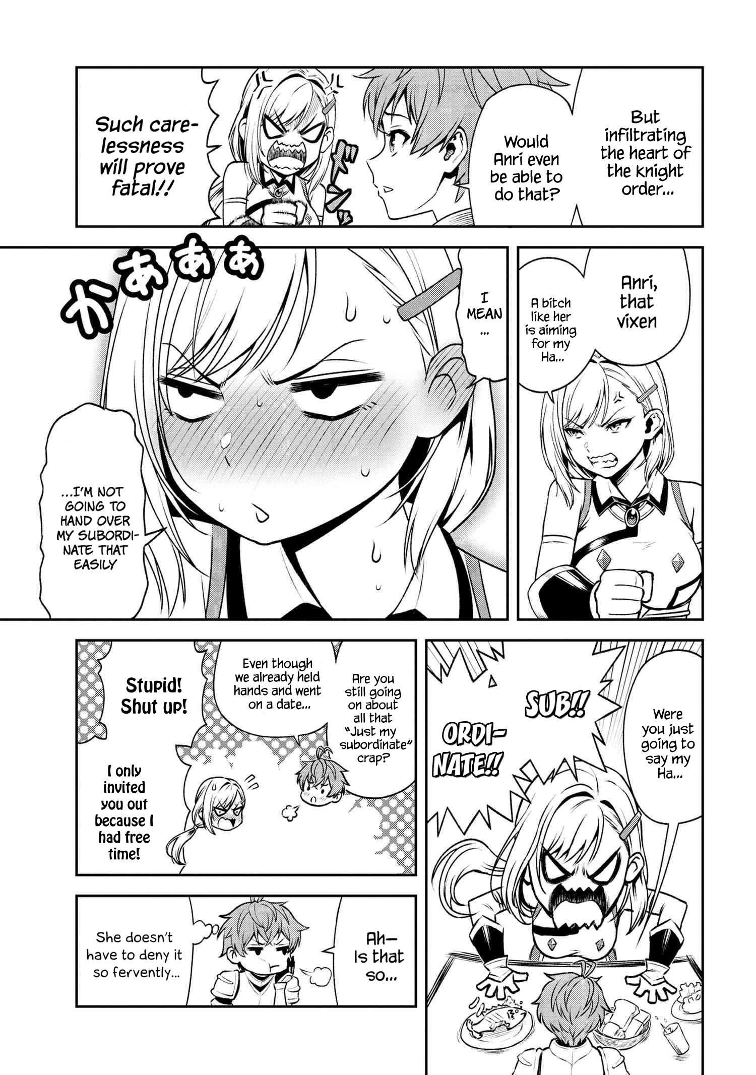 Older Elite Knight Is Cute Only In Front Of Me Chapter 17.2 - Page 7