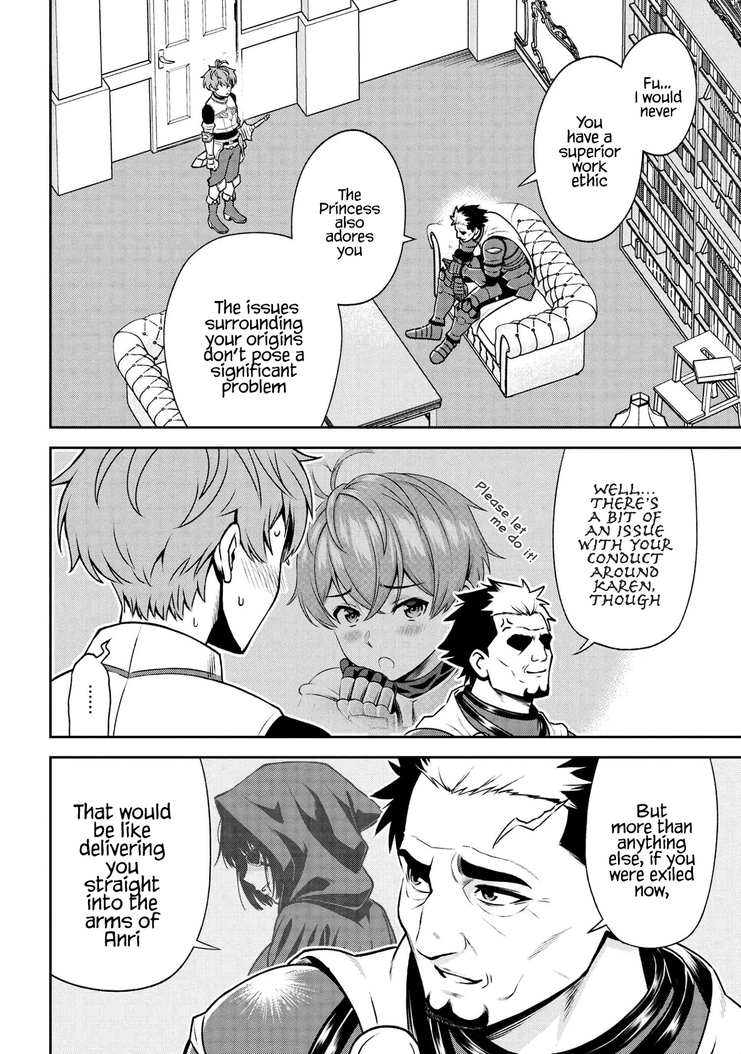 Older Elite Knight Is Cute Only In Front Of Me Chapter 19.2 - Page 6