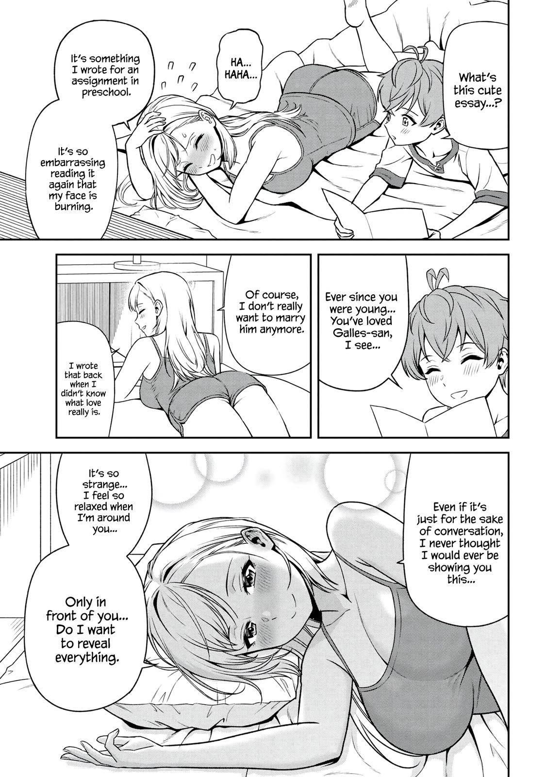 Older Elite Knight Is Cute Only In Front Of Me Chapter 21.1 - Page 7
