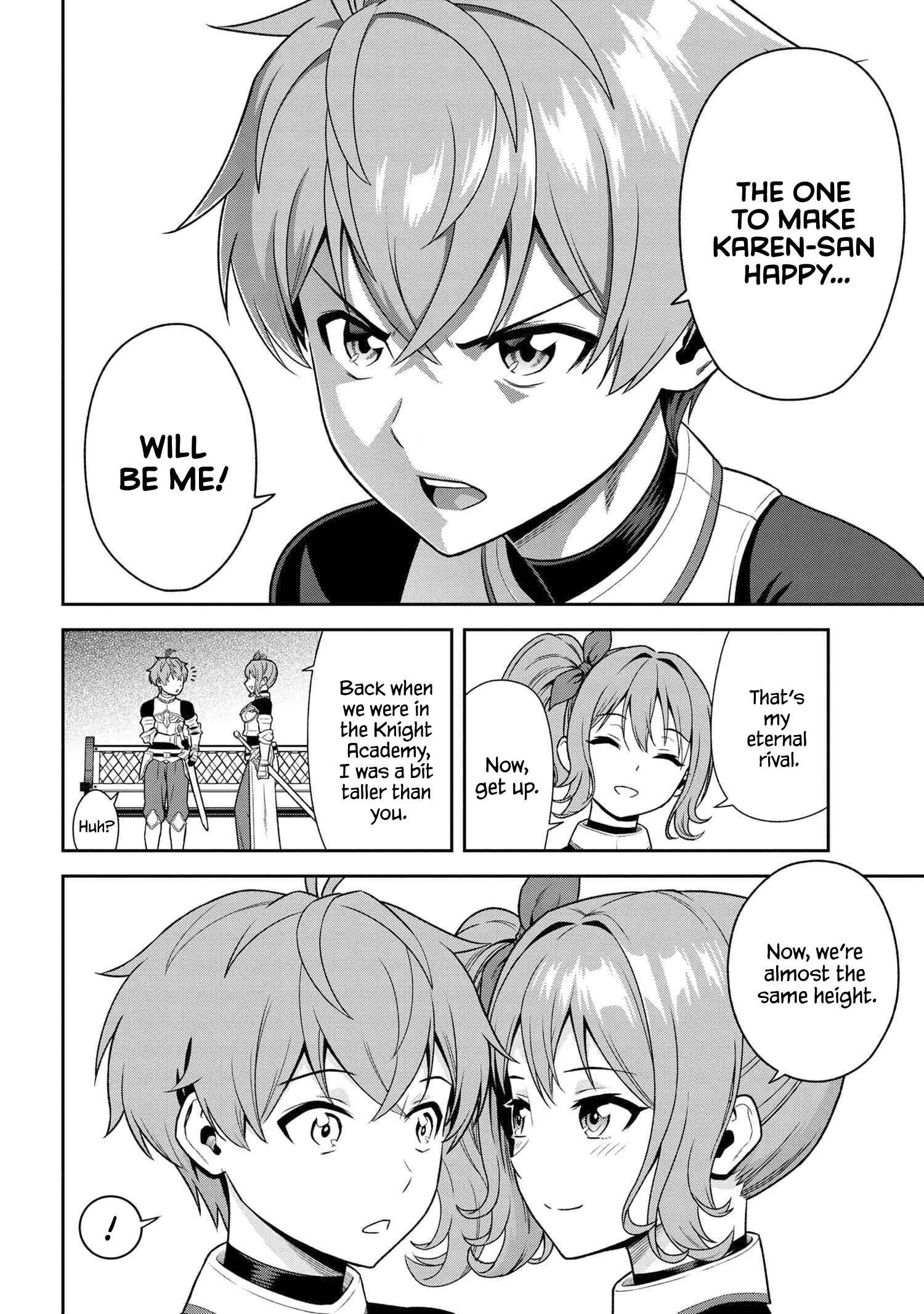 Older Elite Knight Is Cute Only In Front Of Me Chapter 22.3 - Page 9