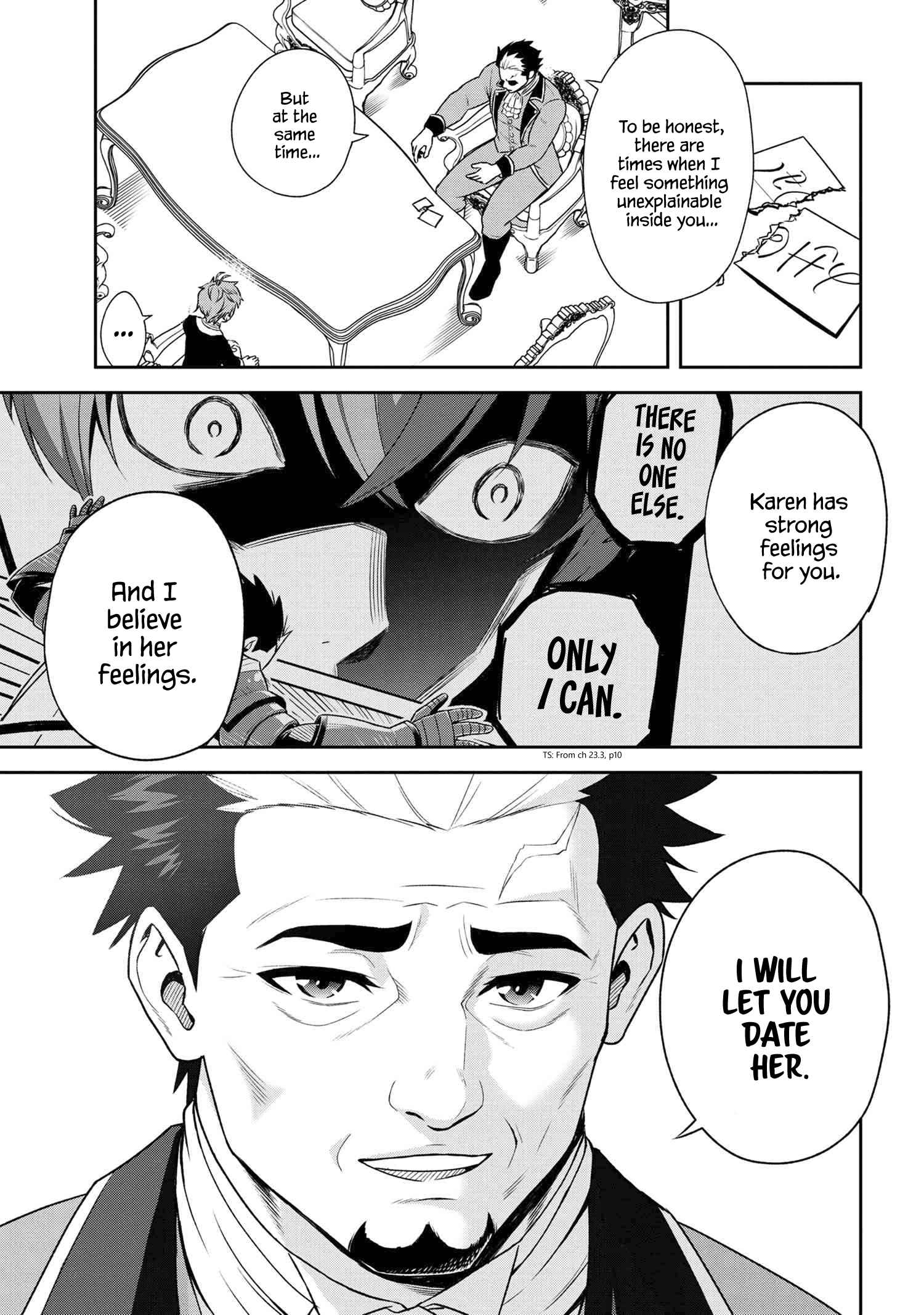 Older Elite Knight Is Cute Only In Front Of Me Chapter 26.2 - Page 8