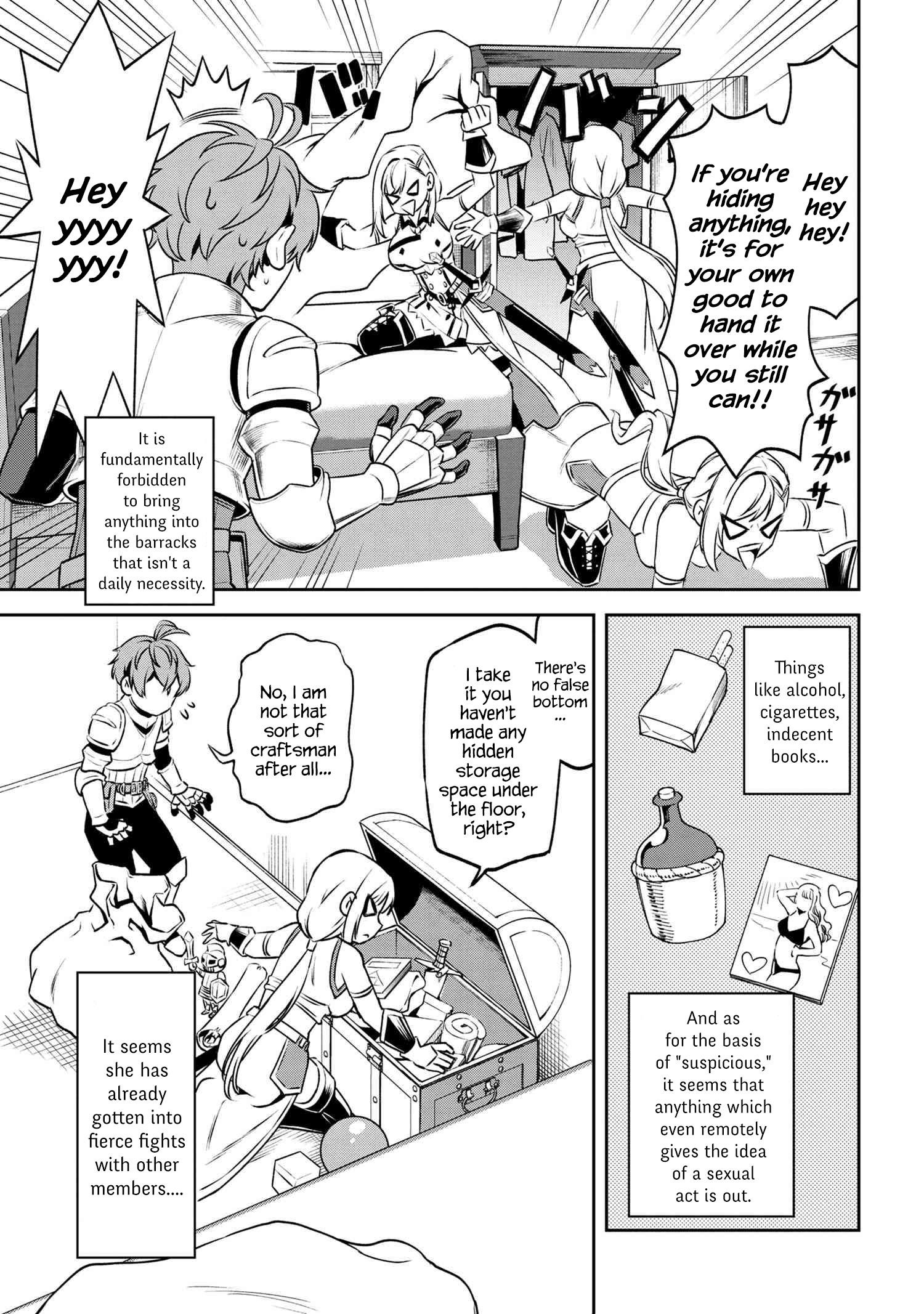 Older Elite Knight Is Cute Only In Front Of Me Chapter 4.2 - Page 4