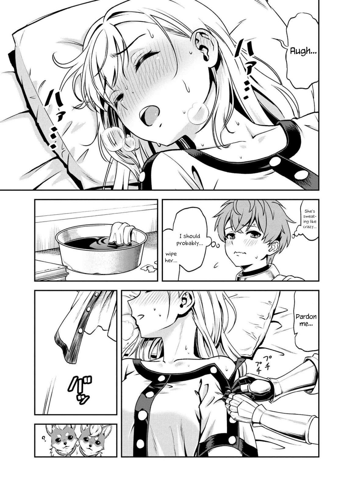 Older Elite Knight Is Cute Only In Front Of Me Chapter 5.2 - Page 12