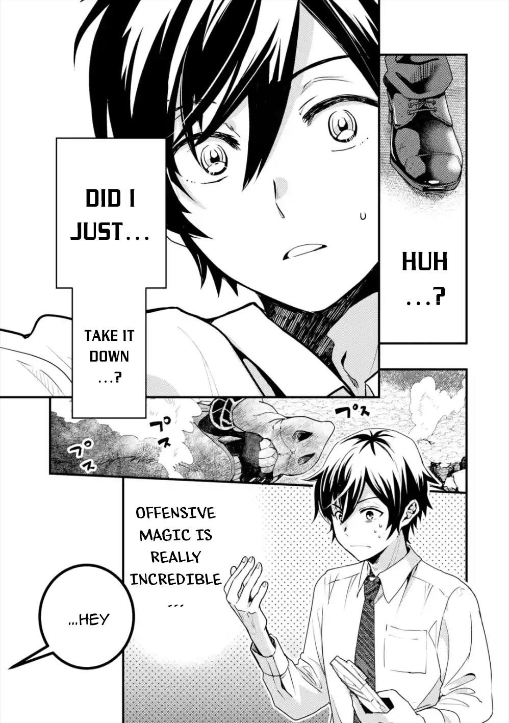 Isekai Tensei de Kenja ni Natte Boukensha Seikatsu Chapter 1.2 - Page 13