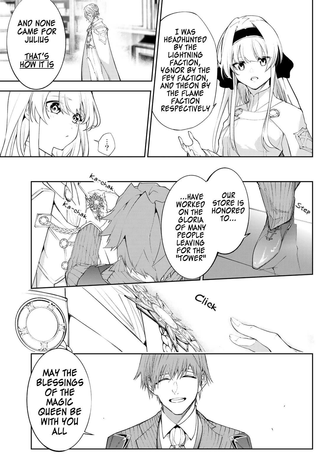 Wistoria’s Wand and Sword Chapter 31 - Page 9