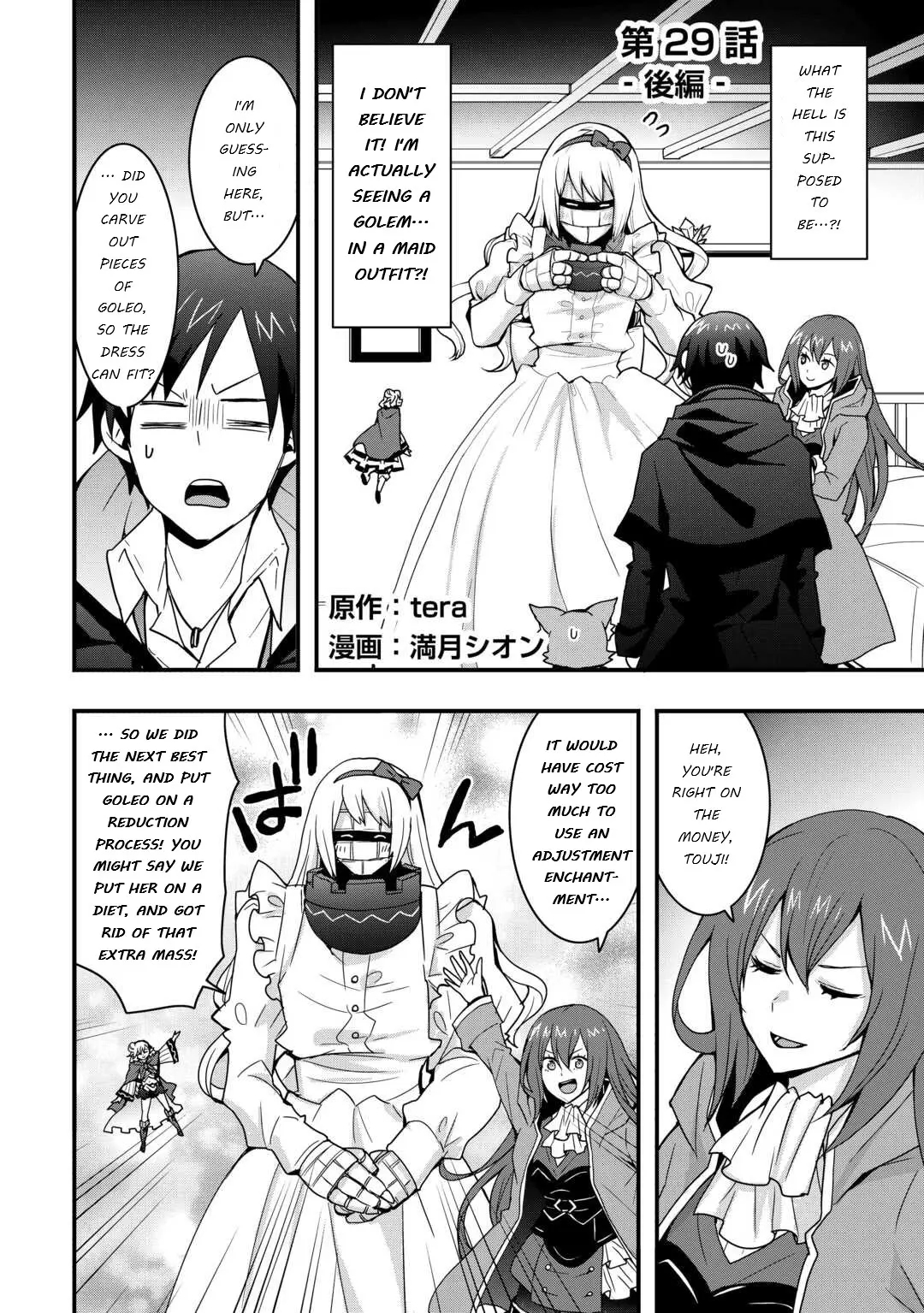 I Will Live Freely In Another World With Equipment Manufacturing Cheat Chapter 29.2 - Page 1