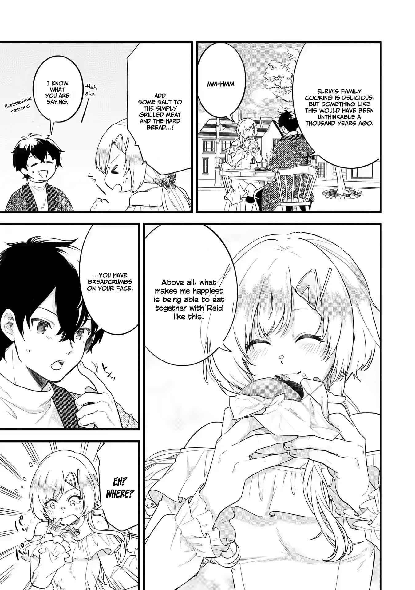 Reincarnated – The Hero Marries the Sage ~After Becoming Engaged to a Former Rival, We Became the Strongest Couple~ Chapter 3.2 - Page 10