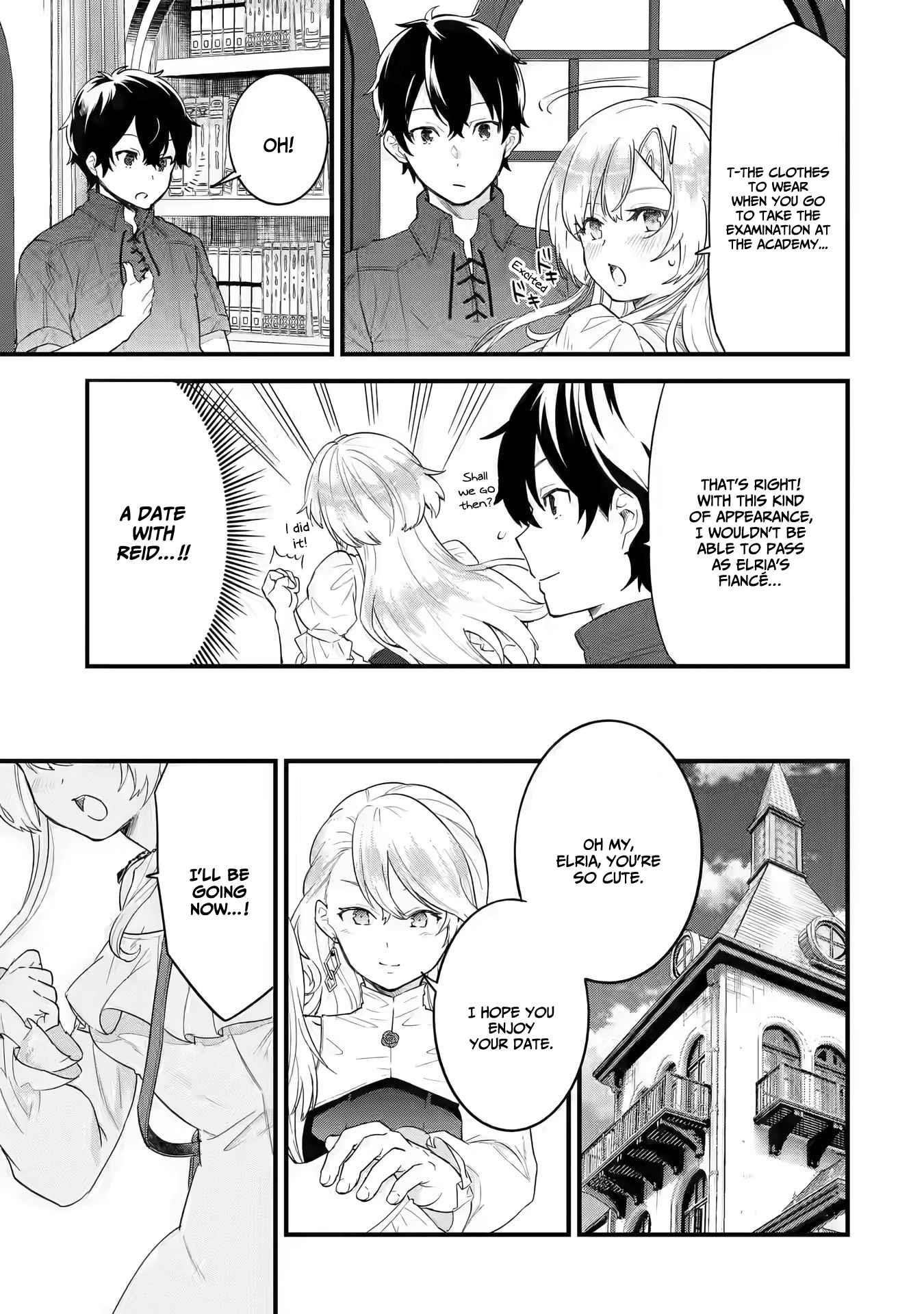 Reincarnated – The Hero Marries the Sage ~After Becoming Engaged to a Former Rival, We Became the Strongest Couple~ Chapter 3.2 - Page 6