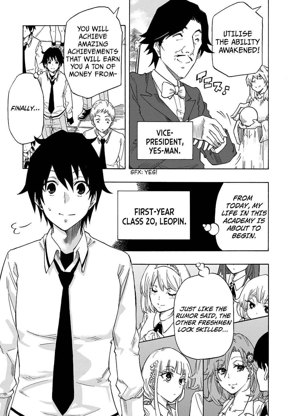 Exiled in a Class Trial for Poor Dexterity Chapter 1 - Page 4