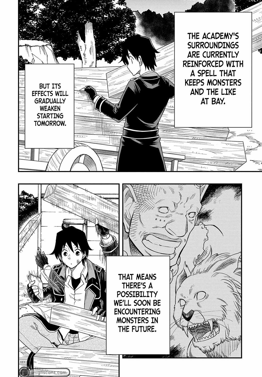 Exiled in a Class Trial for Poor Dexterity Chapter 10.1 - Page 8