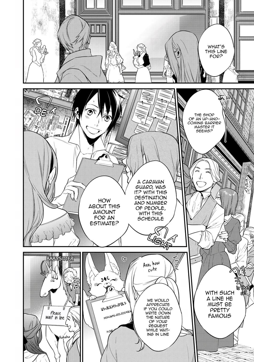 Reincarnation into the Barrier Master Chapter 14 - Page 2