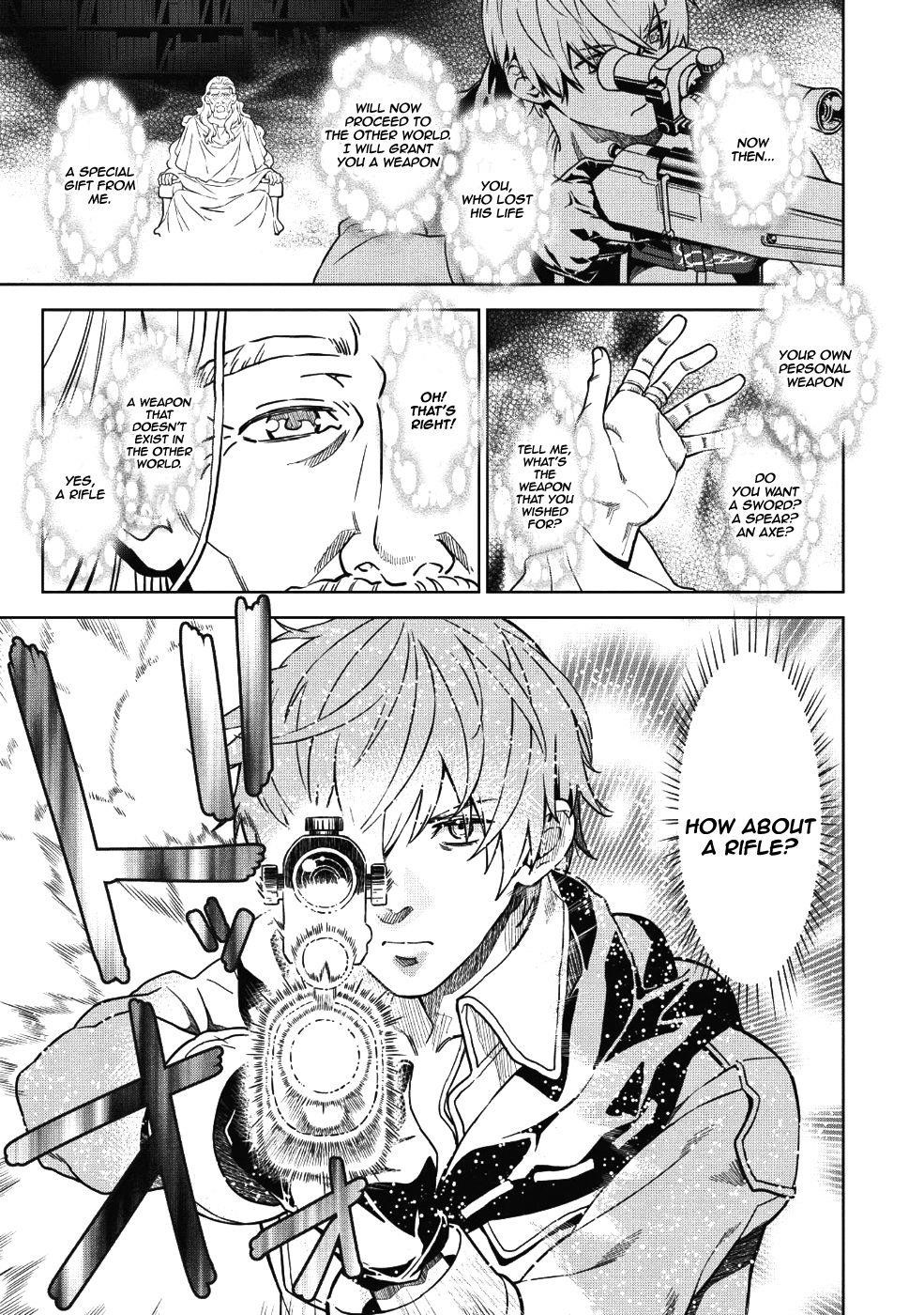 Break Through In Another World With Magical Eyes And Bullets!! Chapter 1 - Page 7