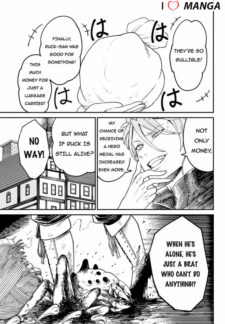 Nimotsu Mochi no Nousuji Musou Chapter 4.1 - Page 9