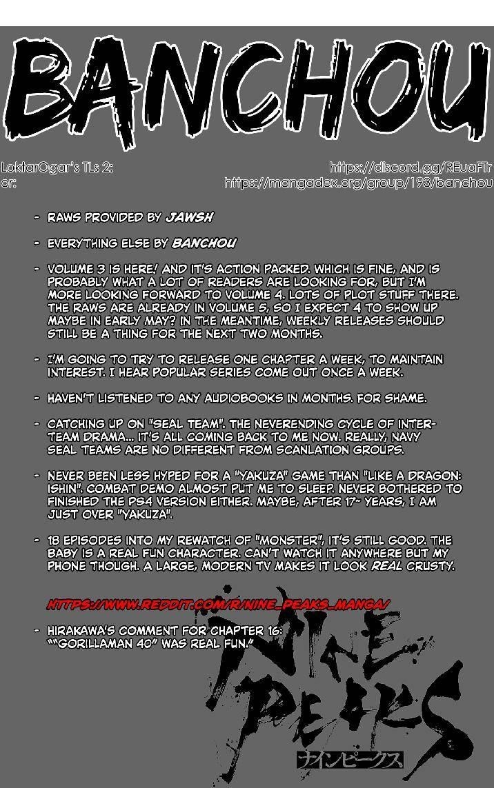 Nine Peaks Chapter 16 - Page 1