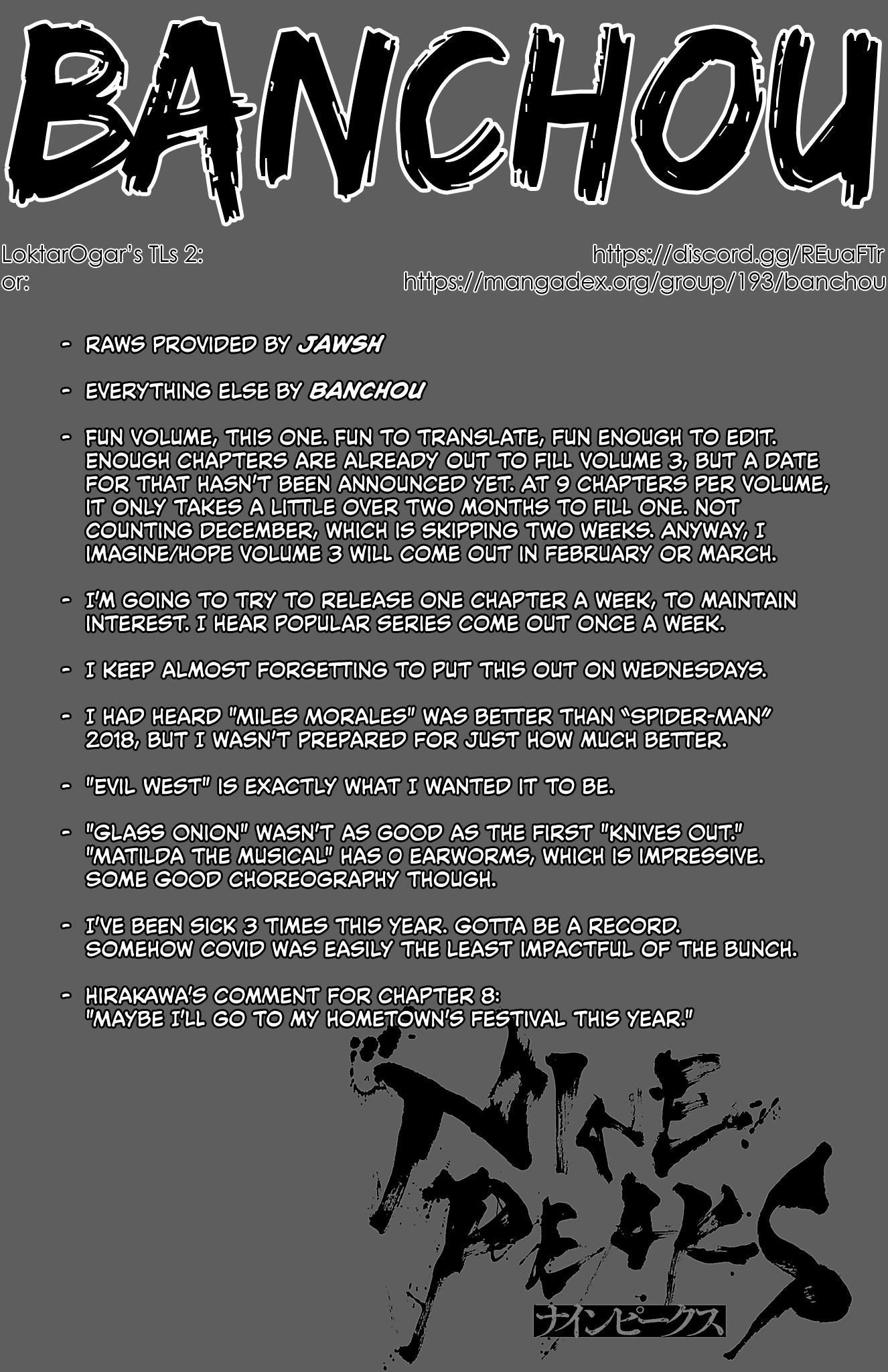 Nine Peaks Chapter 8 - Page 1