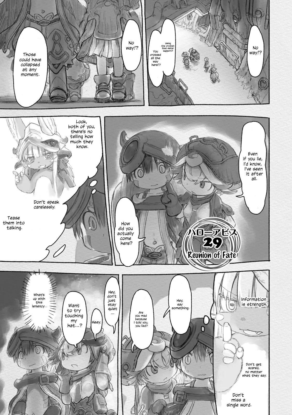 Made In Abyss Chapter 29 - Page 1