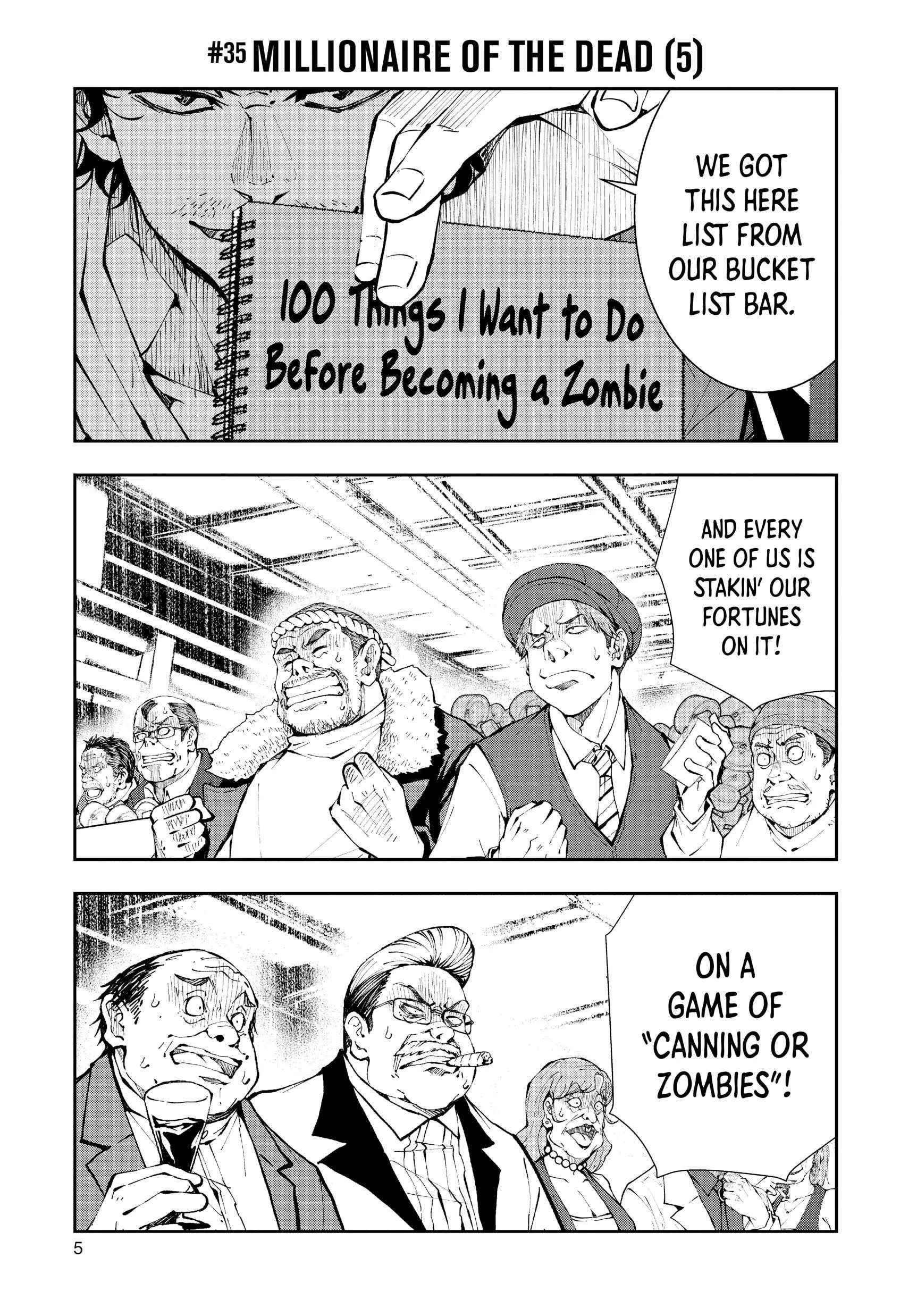 Zombie 100 ~100 Things I Want To Do Before I Become A Zombie Chapter 35 - Page 5