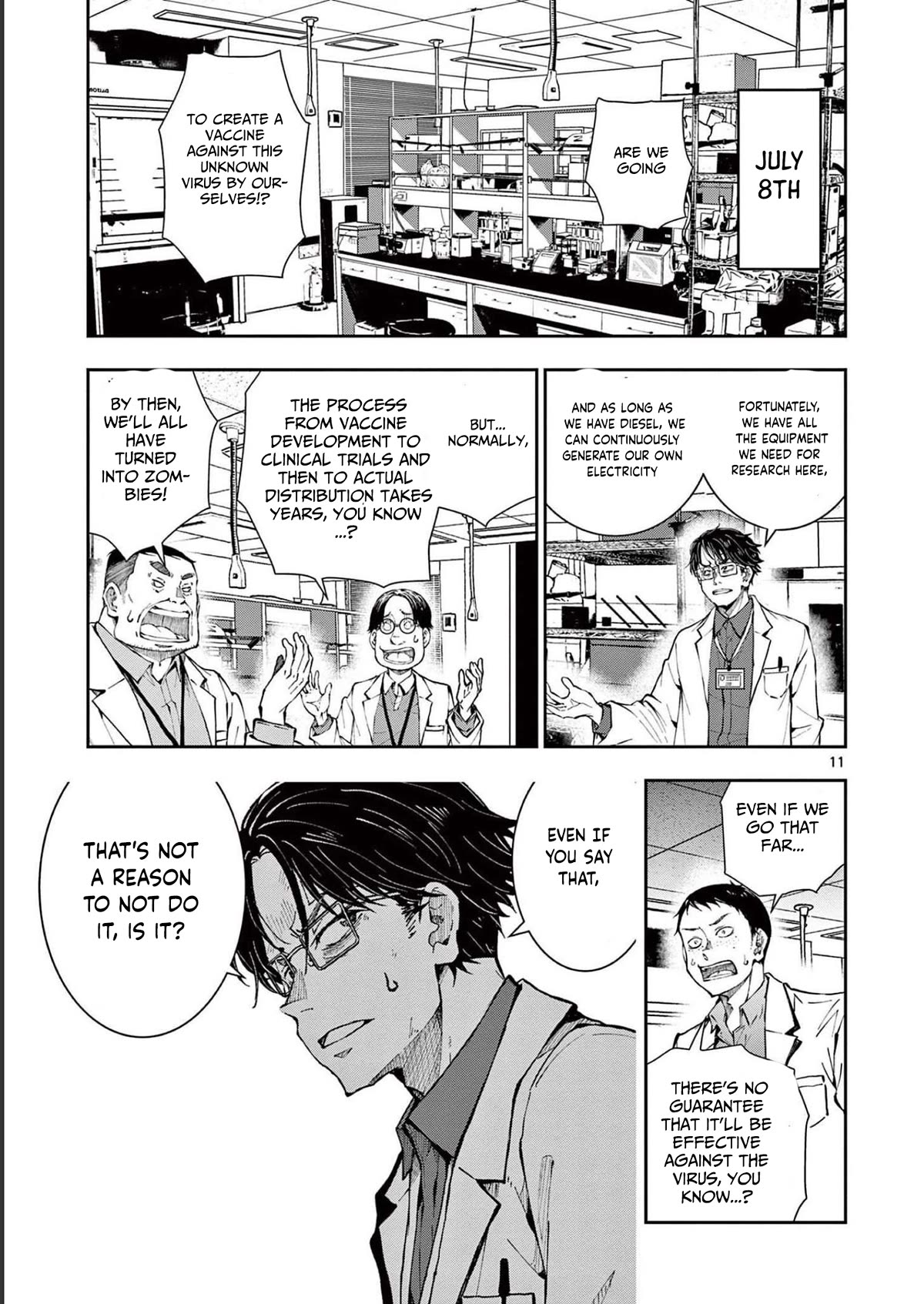Zombie 100 ~100 Things I Want To Do Before I Become A Zombie Chapter 45 - Page 11