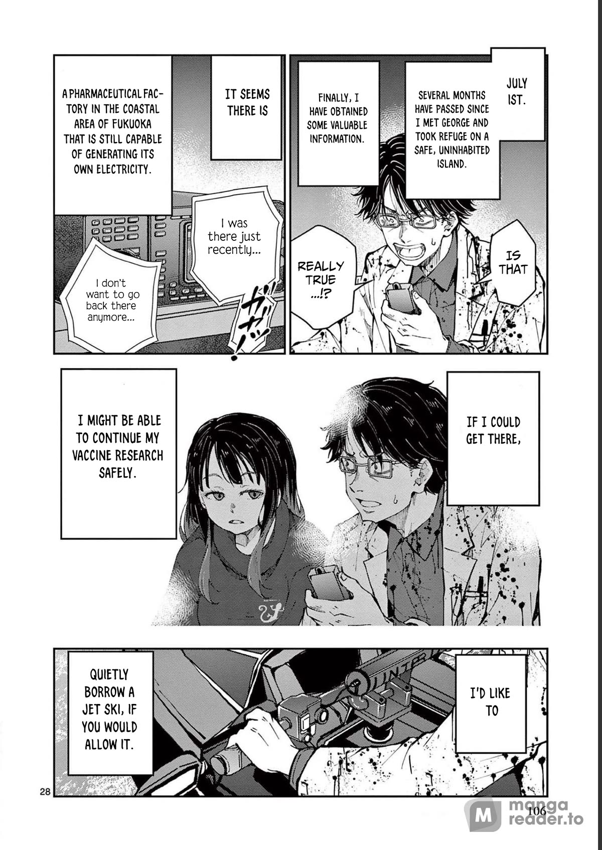 Zombie 100 ~100 Things I Want To Do Before I Become A Zombie Chapter 45 - Page 28