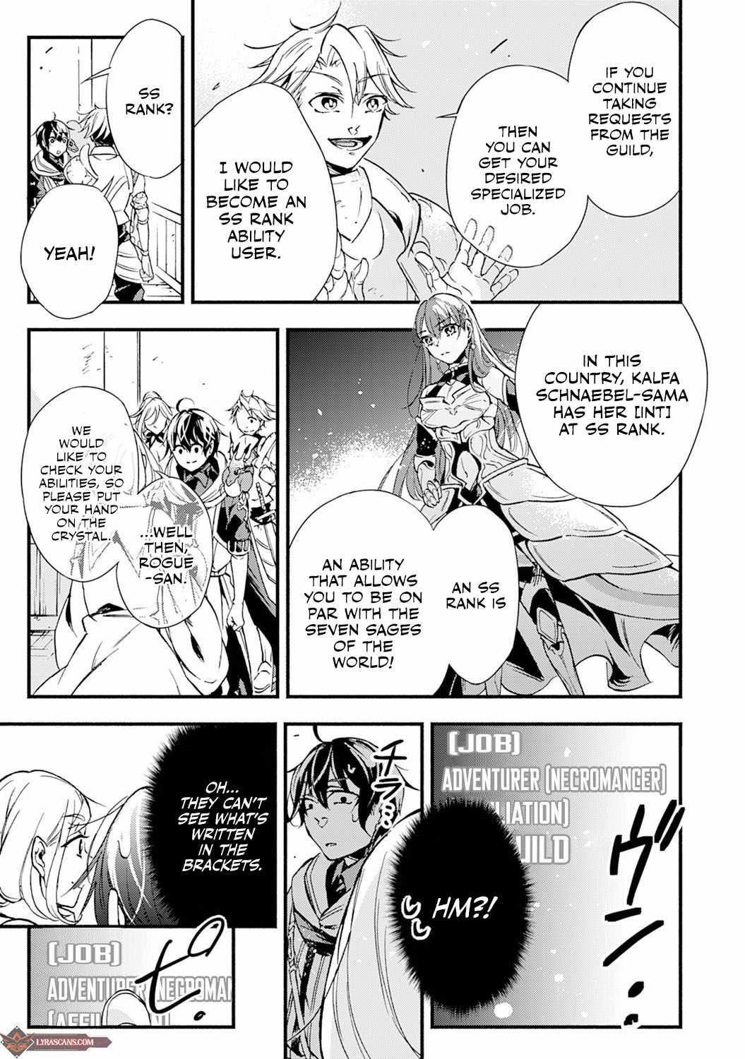 The Solo Necromancer Leading an Immortal Army Transfers to become an SSS-Rank Adventurer Chapter 2 - Page 11