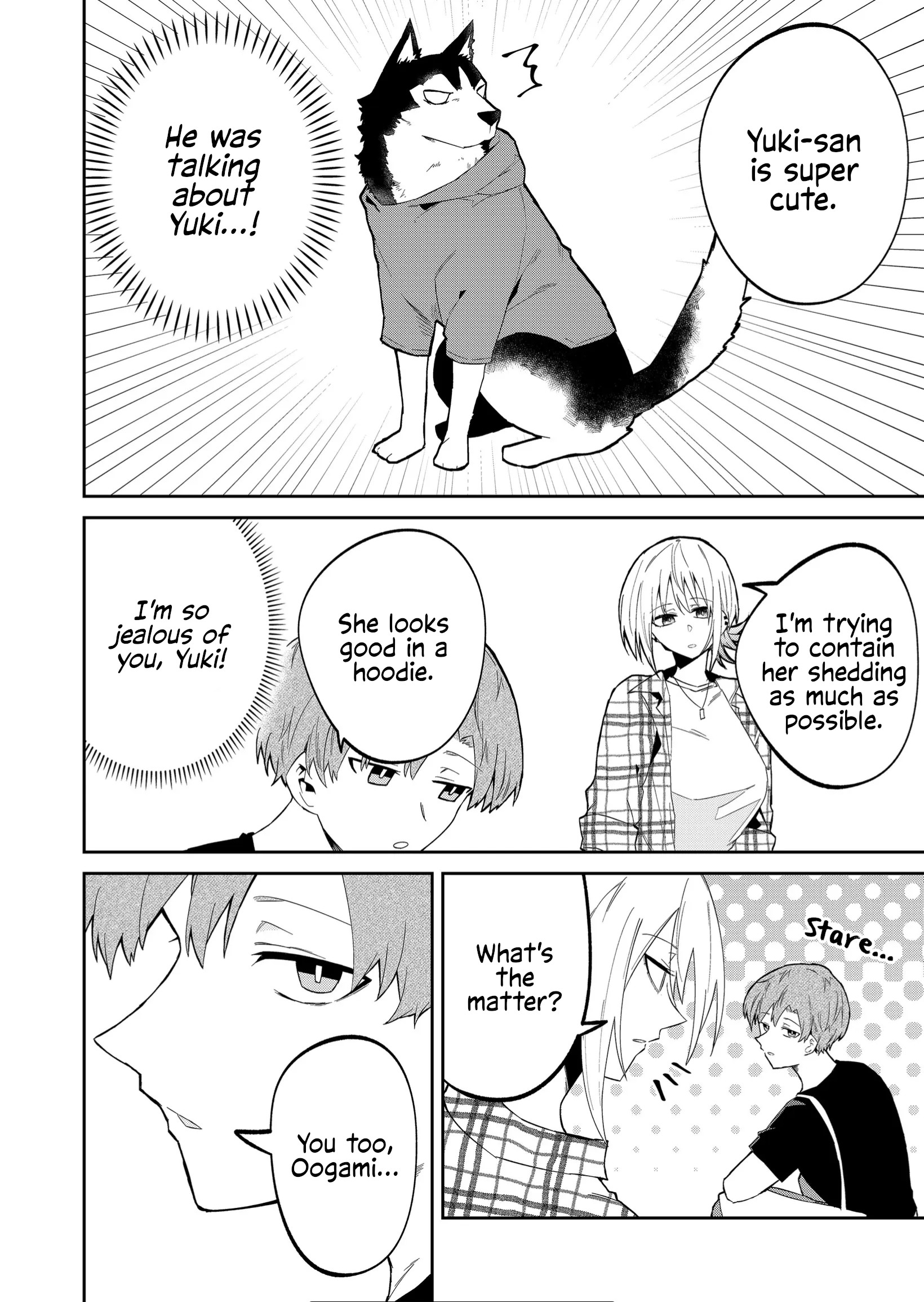 The Wolf Girl Is Trying to Feign Indifference Chapter 27 - Page 4