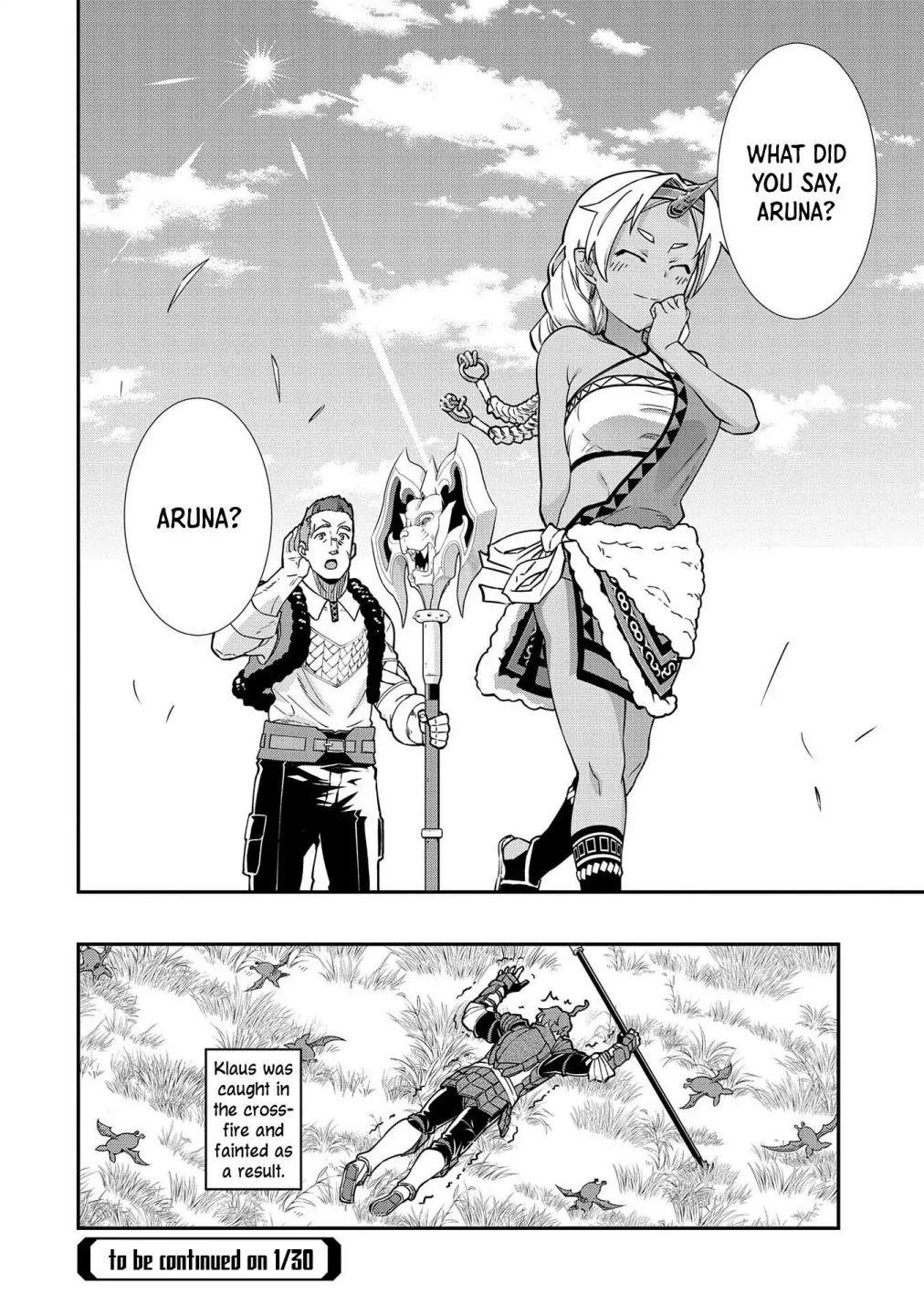 The Population of the Frontier Owner Starts With 0. “Dias the Blue” and a Blue-Horned Girl Chapter 11 - Page 32